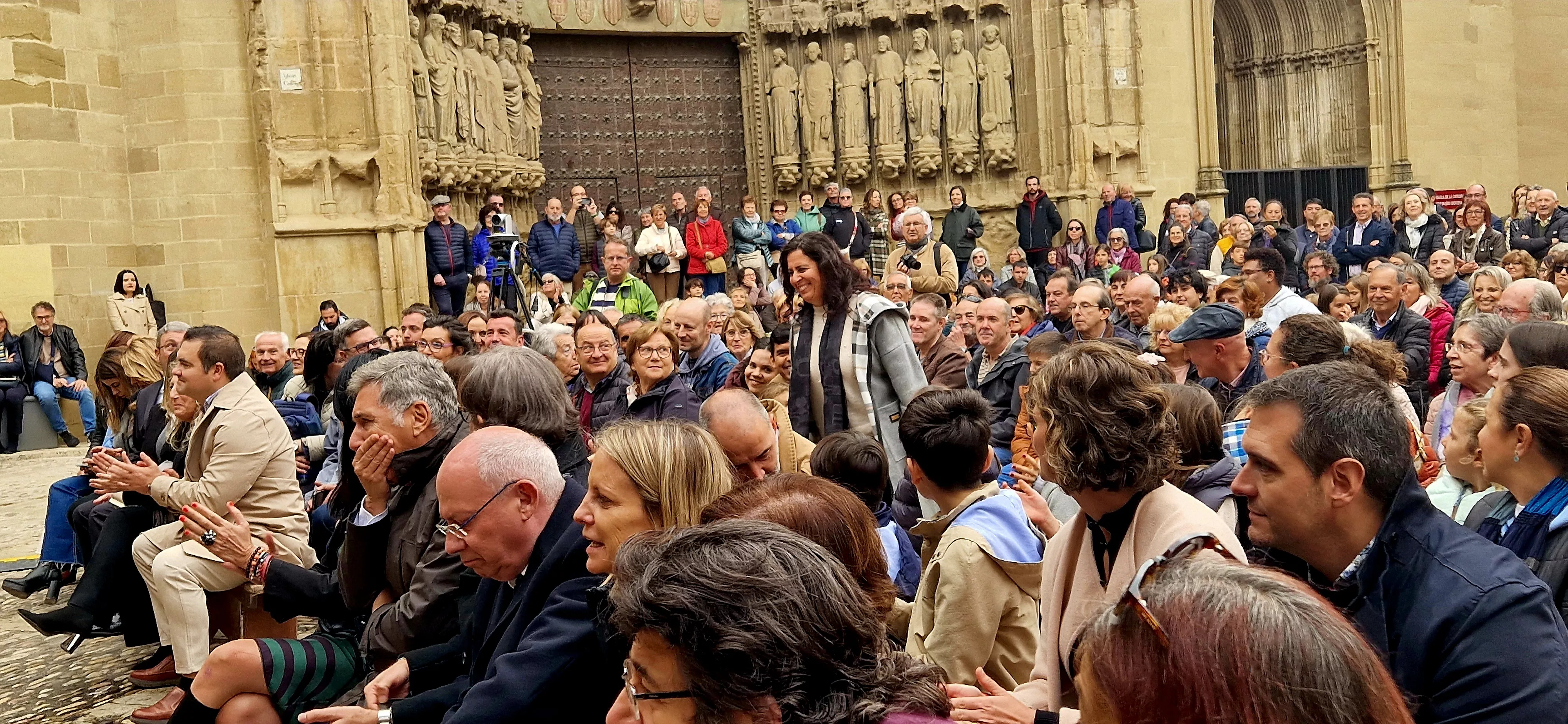 Recreación de la insaculación o extracción de oficios. Foto Myriam Martínez 