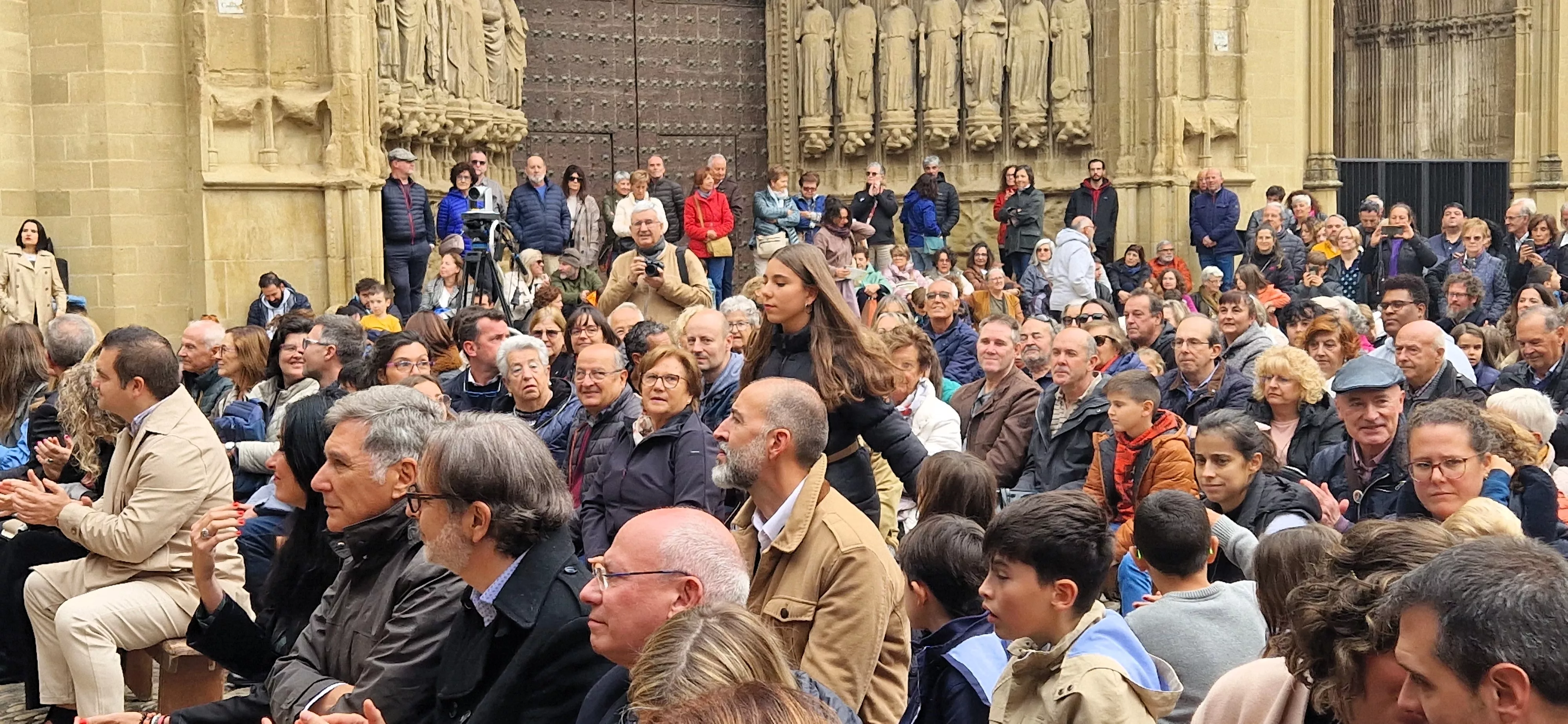 Recreación de la insaculación o extracción de oficios. Foto Myriam Martínez 