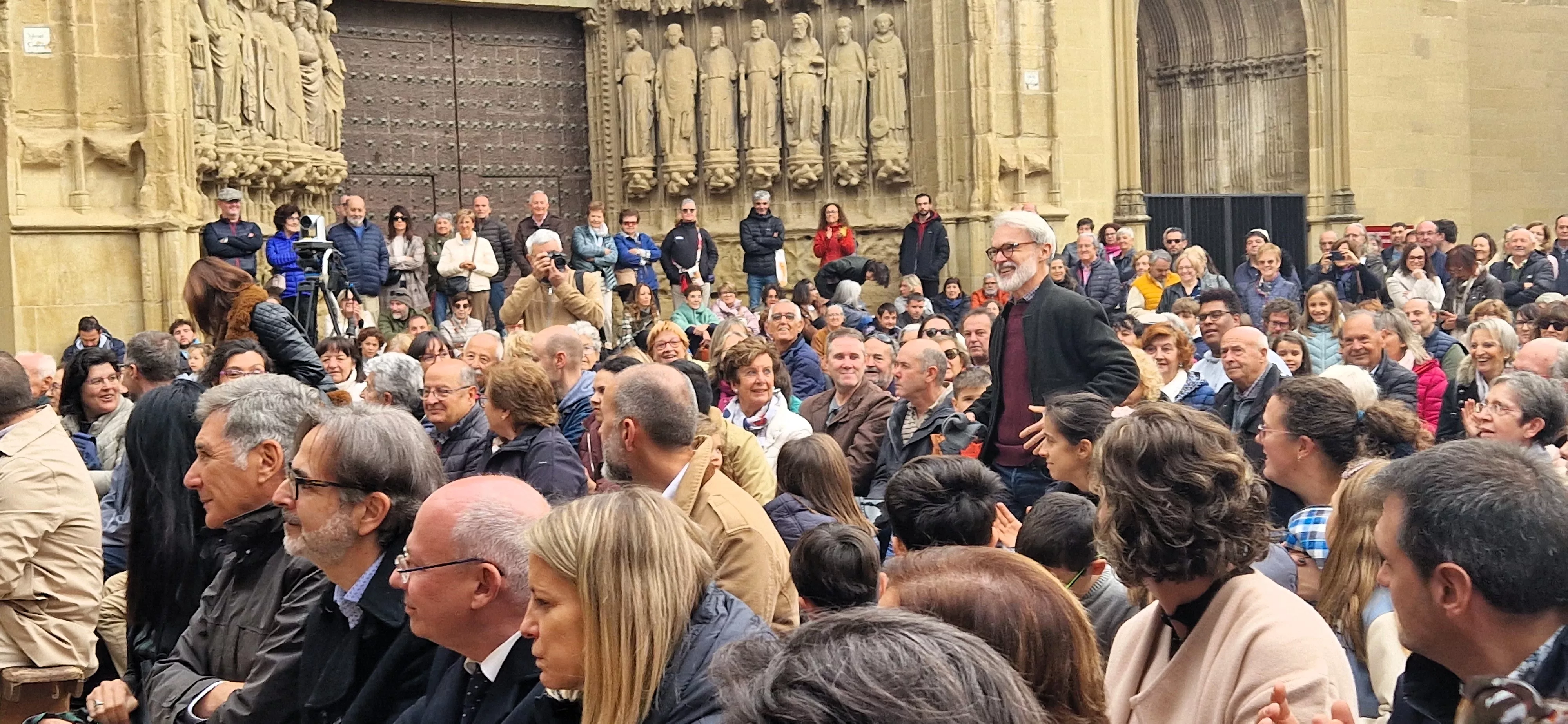 Recreación de la insaculación o extracción de oficios. Foto Myriam Martínez 