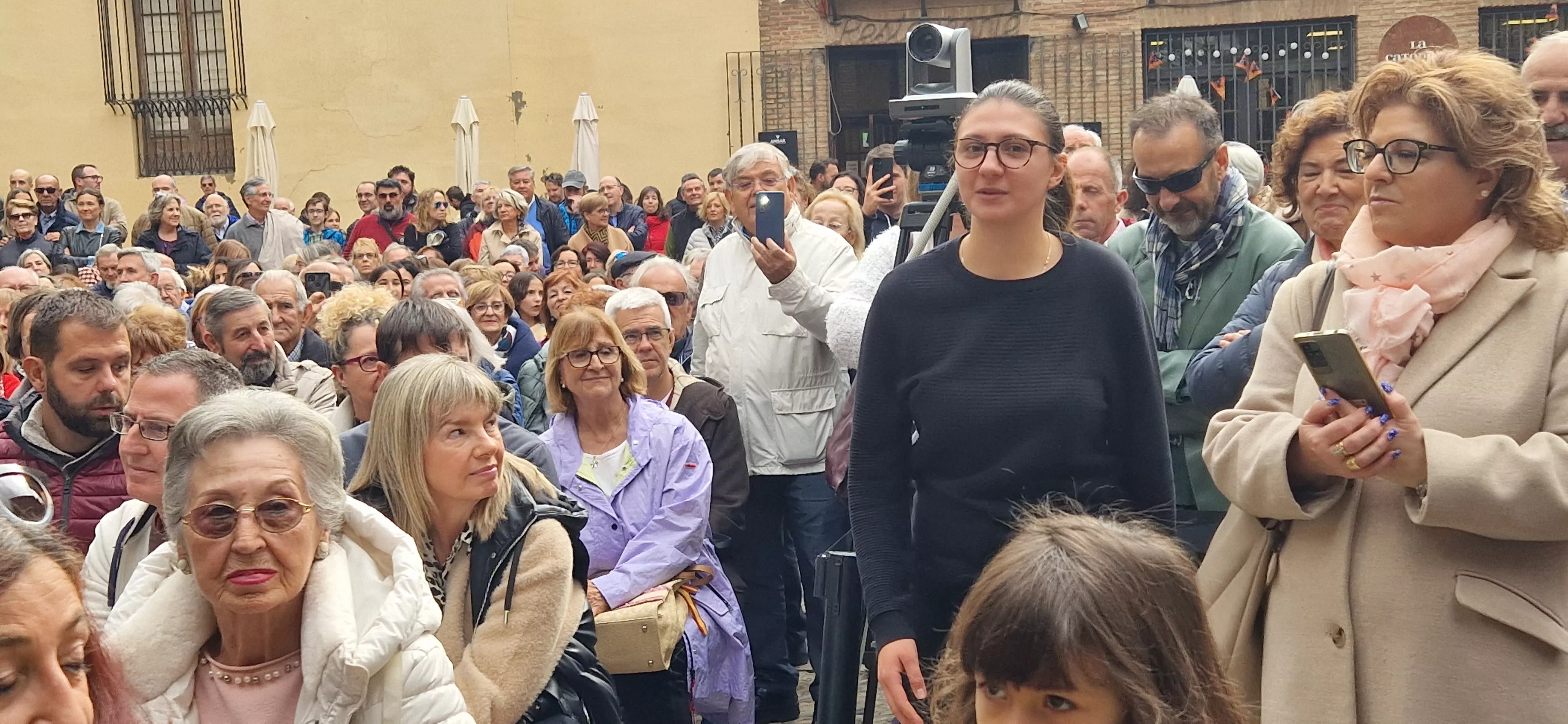 Recreación de la insaculación o extracción de oficios. Foto Myriam Martínez 