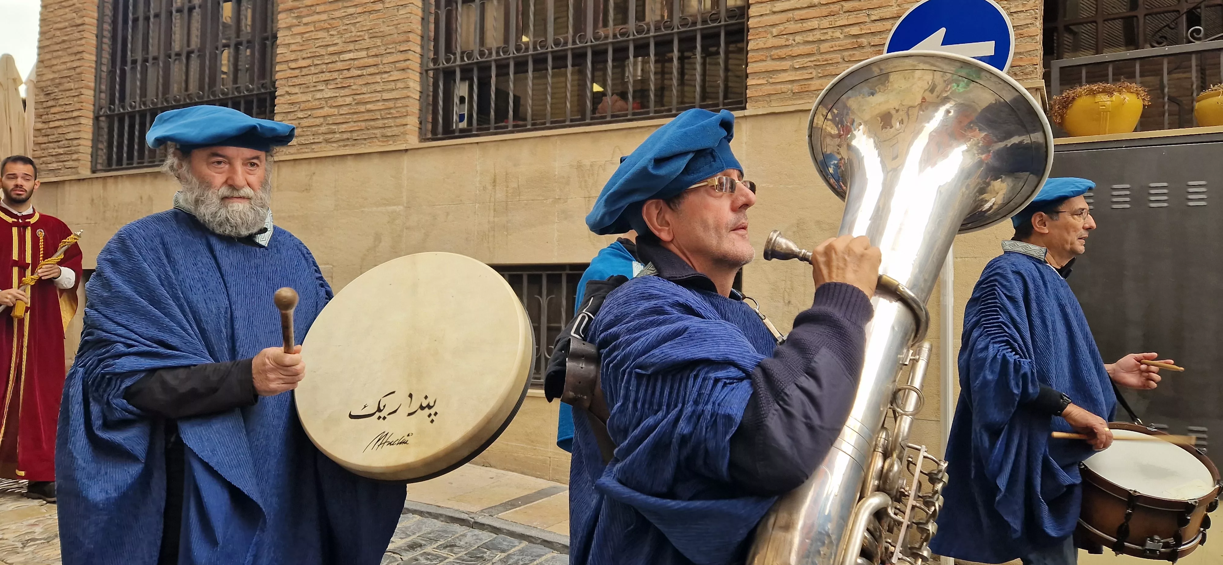 Recreación de la insaculación o extracción de oficios. Foto Myriam Martínez 