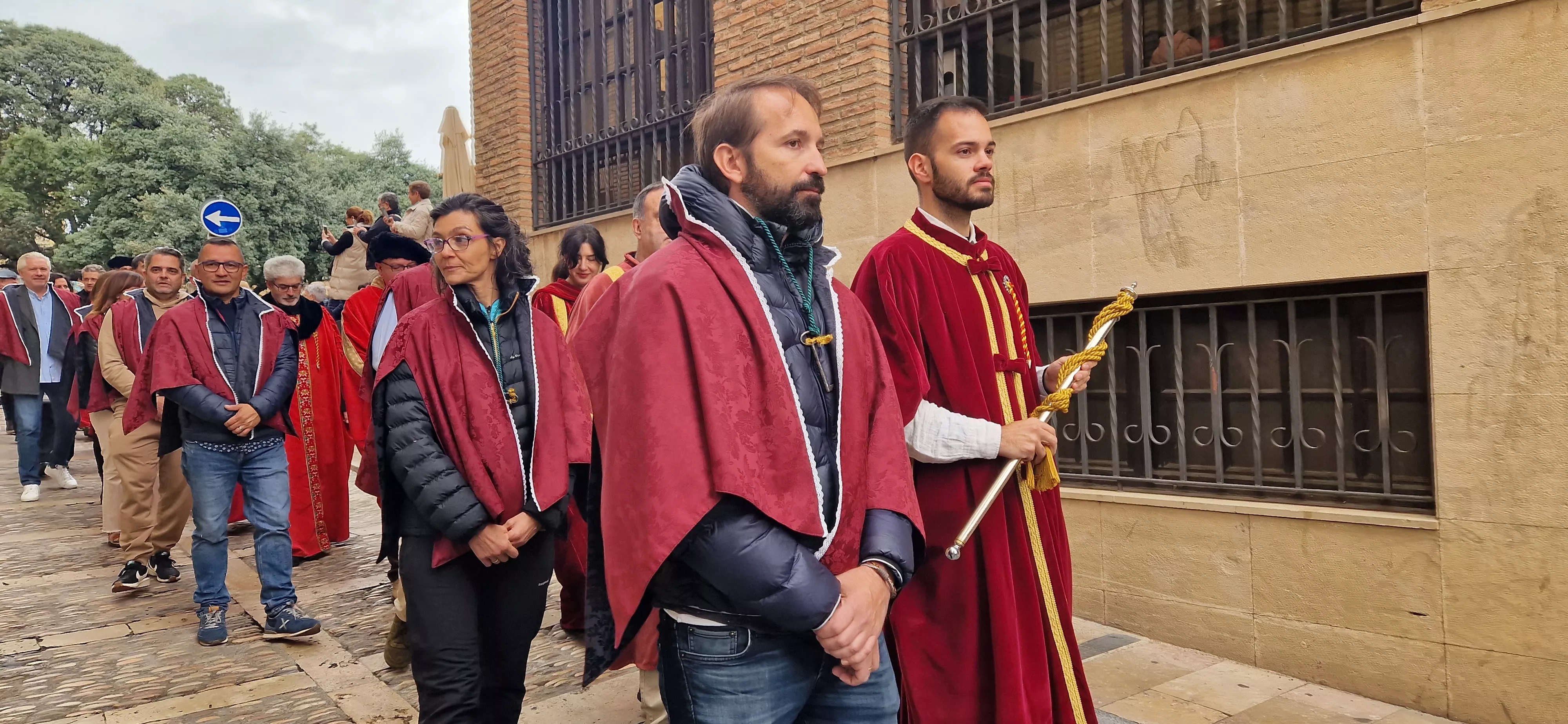 Recreación de la insaculación o extracción de oficios. Foto Myriam Martínez 