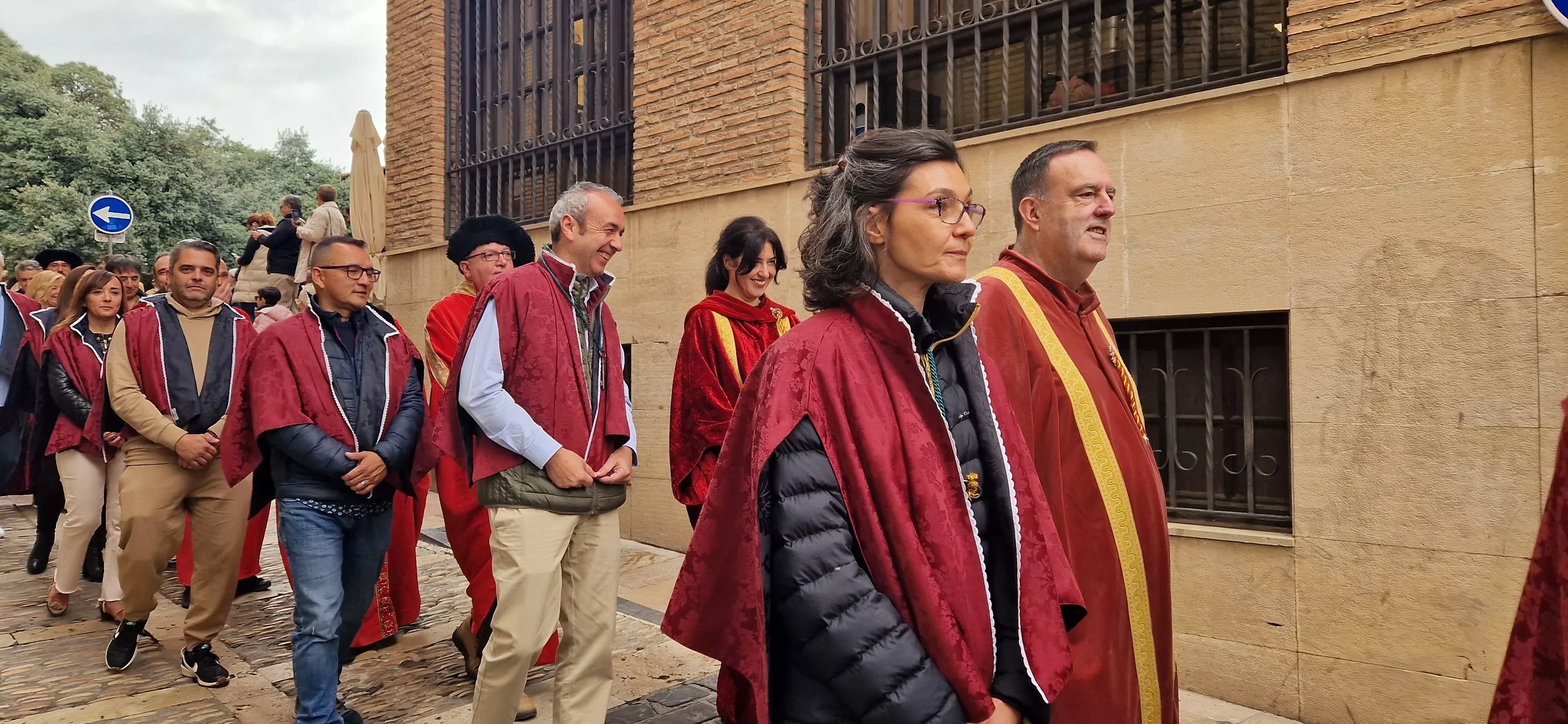 Recreación de la insaculación o extracción de oficios. Foto Myriam Martínez 