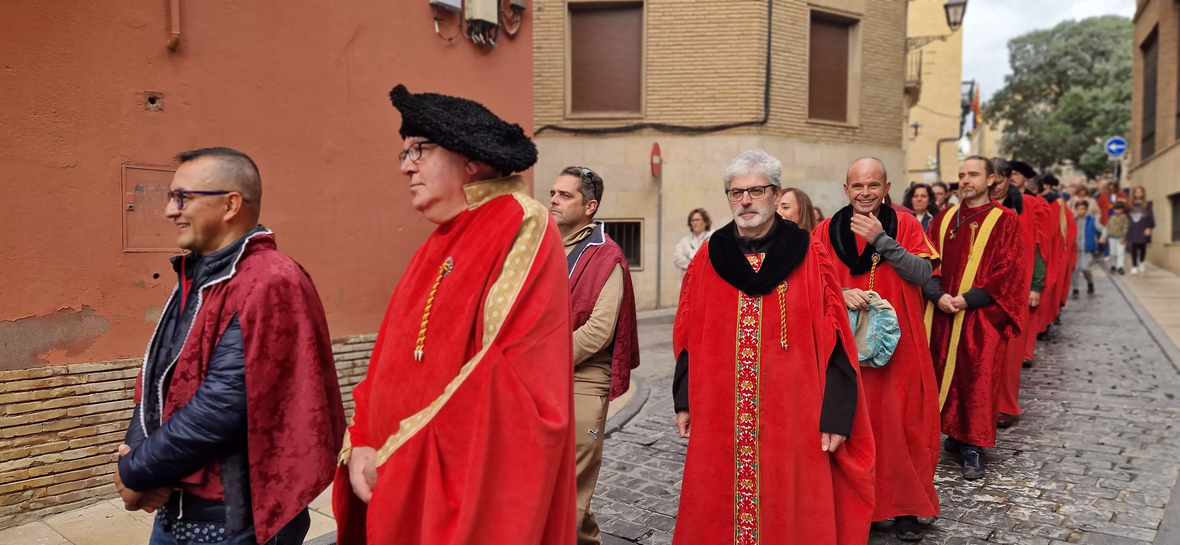 Recreación de la insaculación o extracción de oficios. Foto Myriam Martínez 