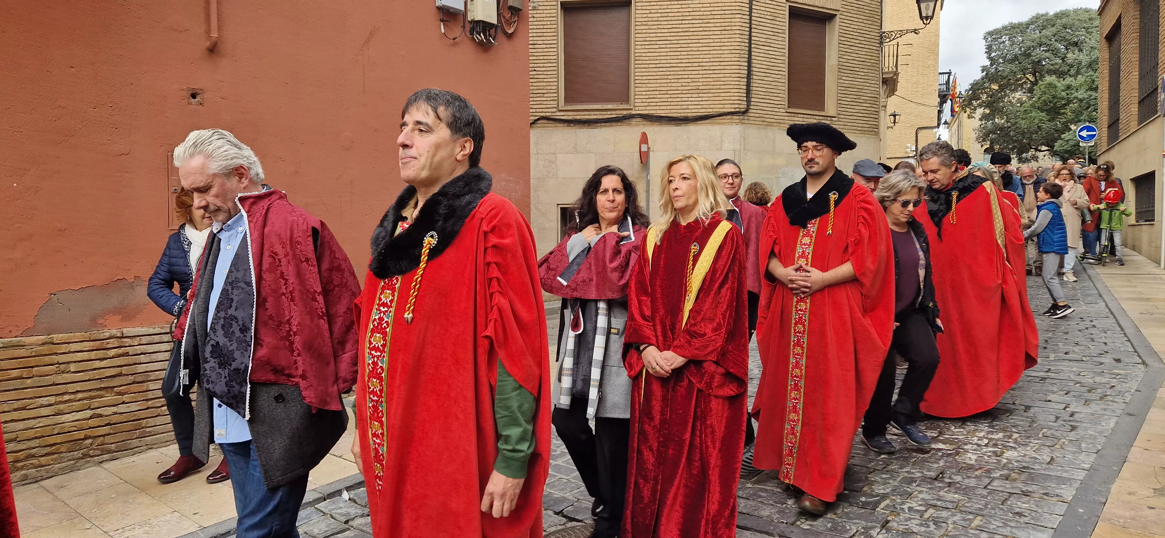 Recreación de la insaculación o extracción de oficios. Foto Myriam Martínez 