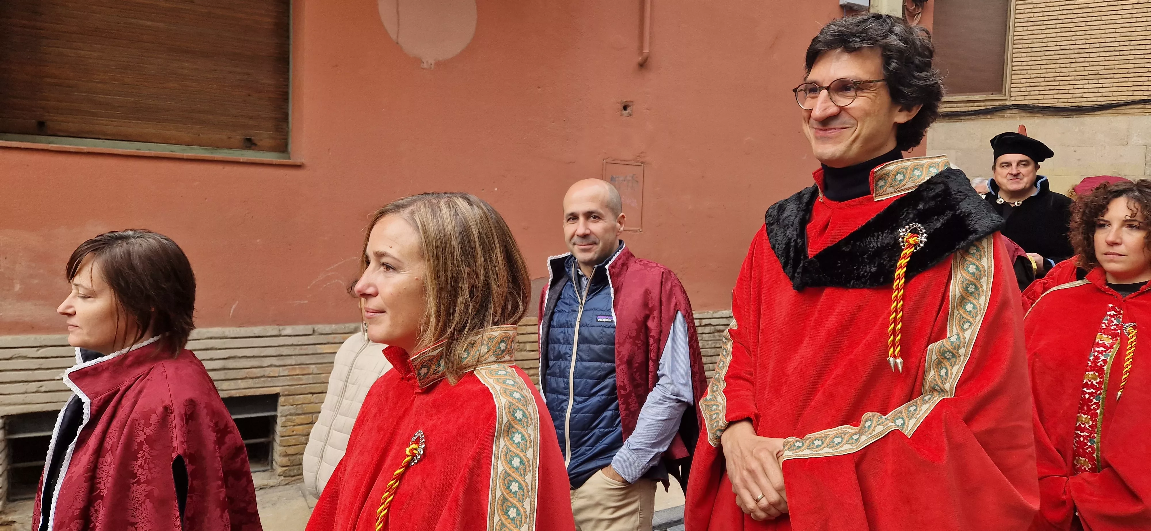 Recreación de la insaculación o extracción de oficios. Foto Myriam Martínez 