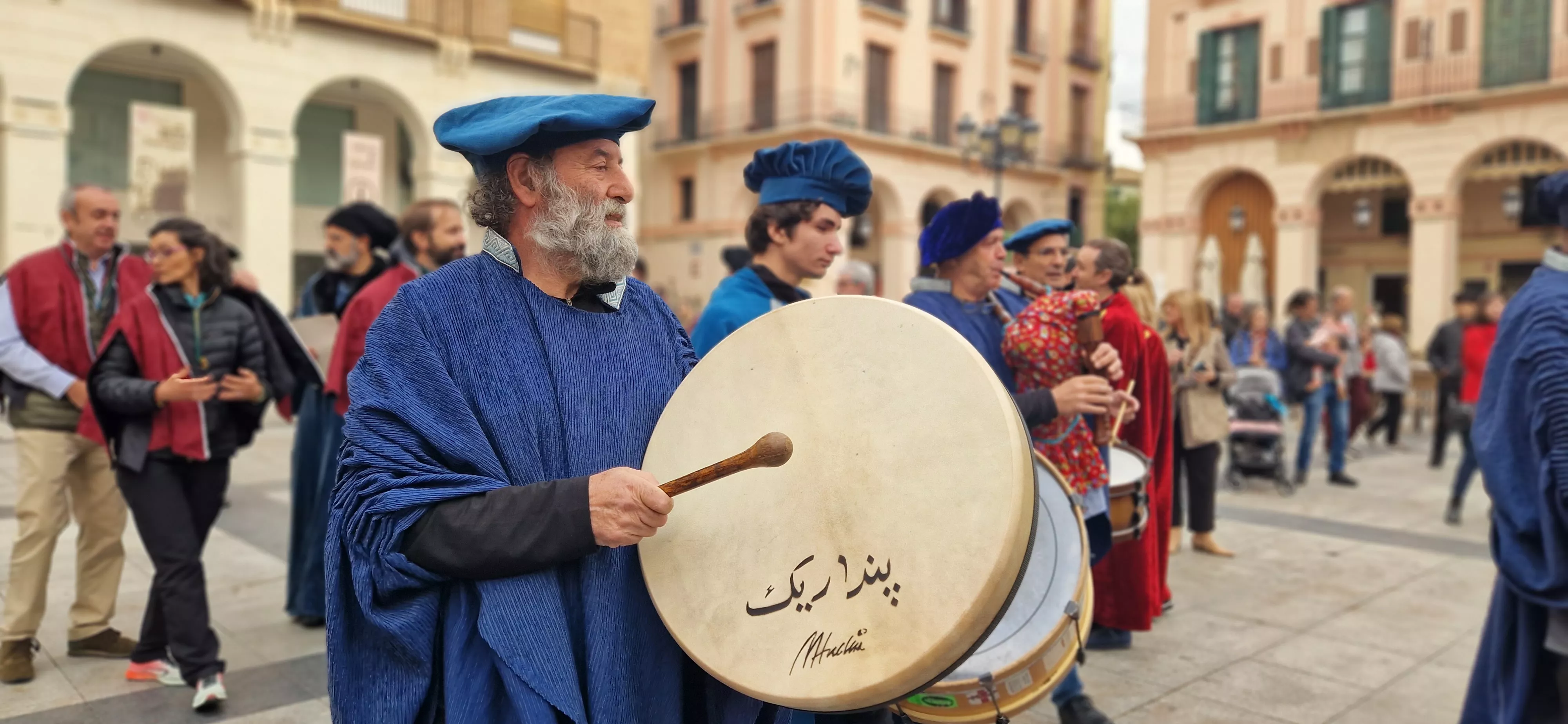 Recreación de la insaculación o extracción de oficios. Foto Myriam Martínez 