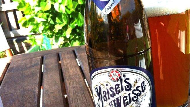 Maisels Weisse, una cerveza muy viva. Maisels Weisse, una cerveza muy viva.