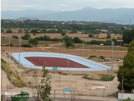 Nueva pista de patinaje de velocidad en Huesca