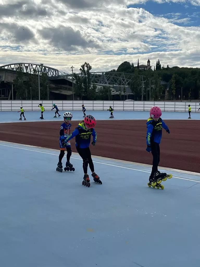 Nueva pista de patinaje de velocidad en Huesca