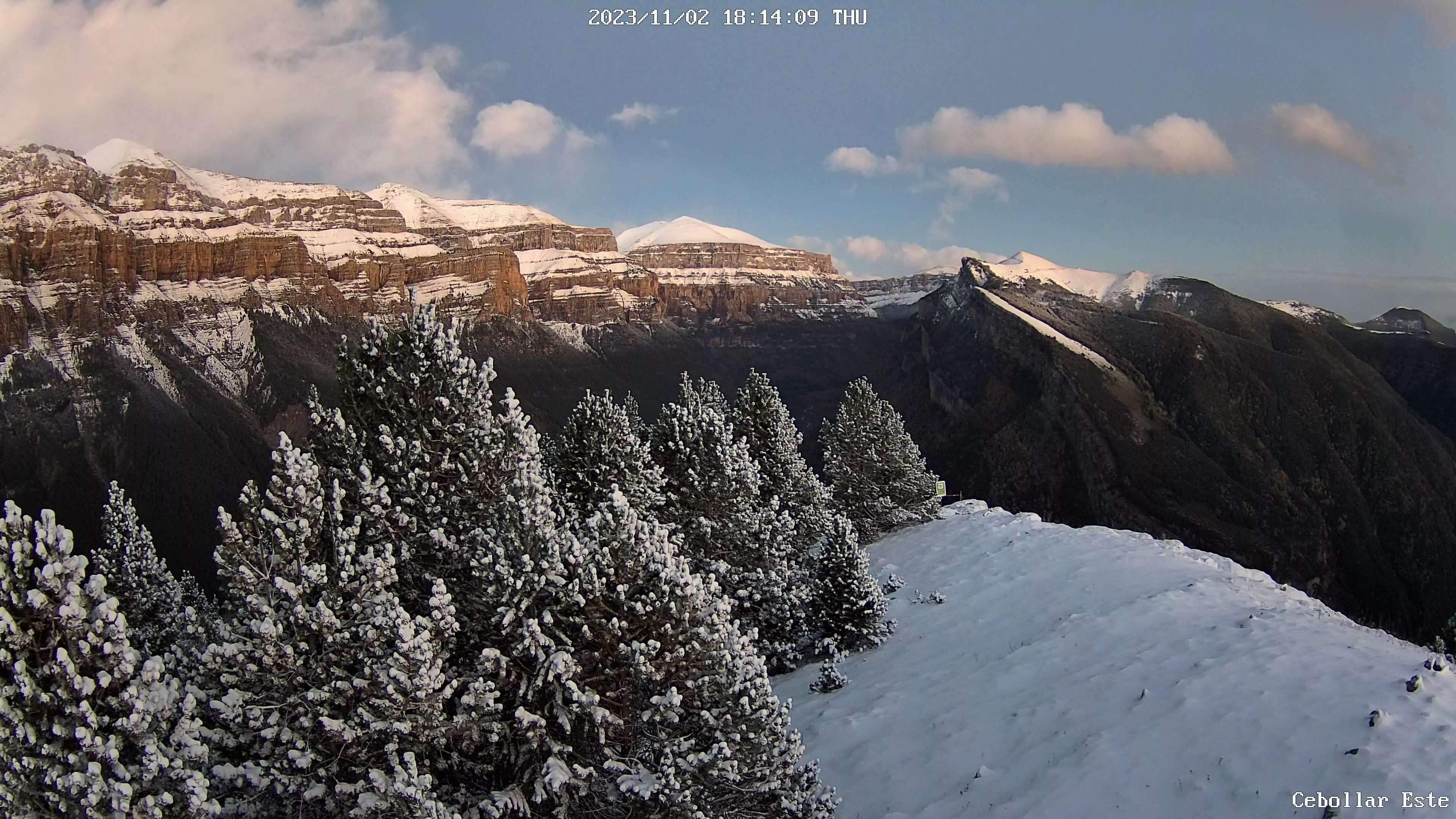 La nieve sigue llegando al Pirineo.