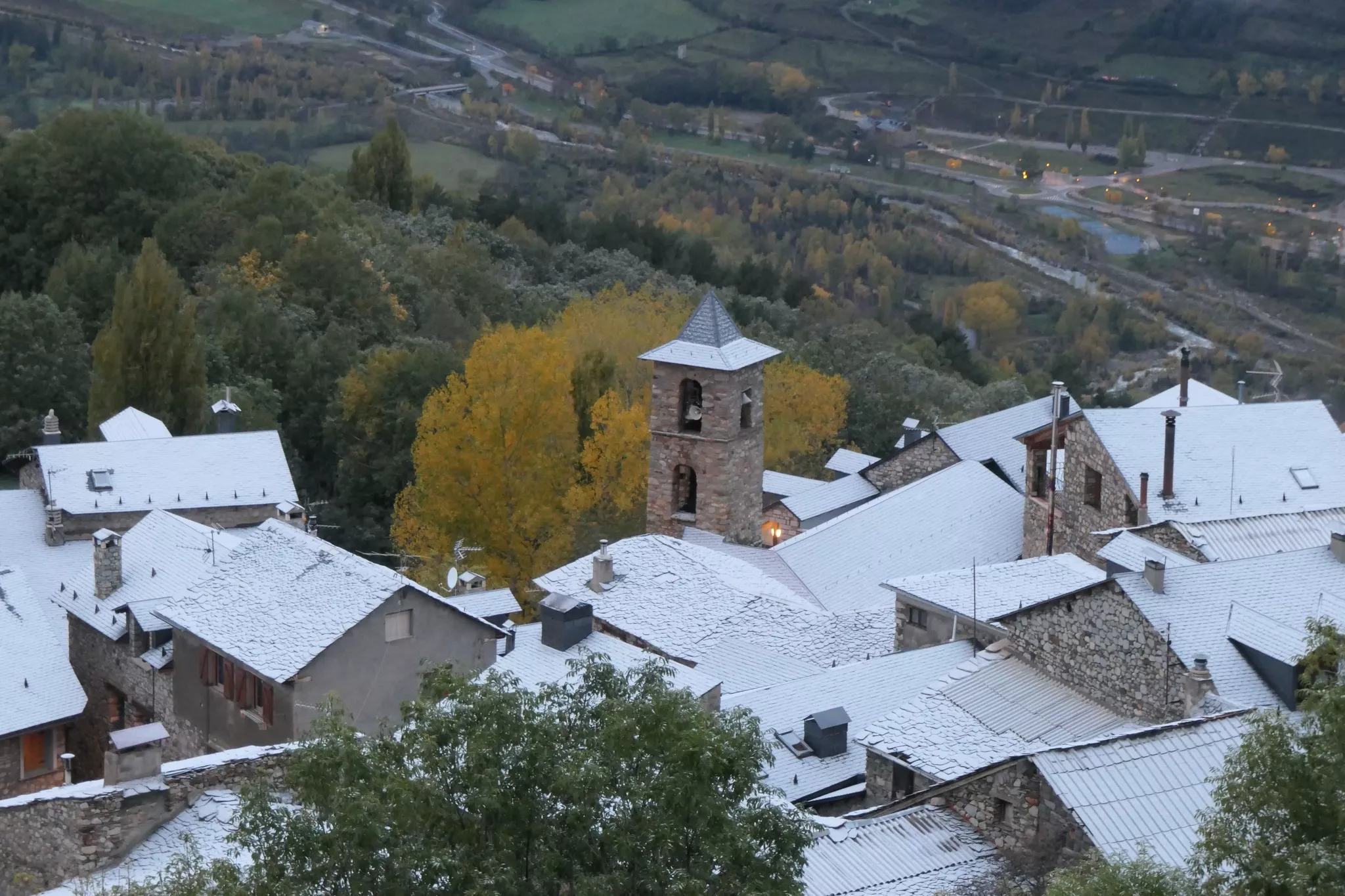 El pueblo de Cerler.