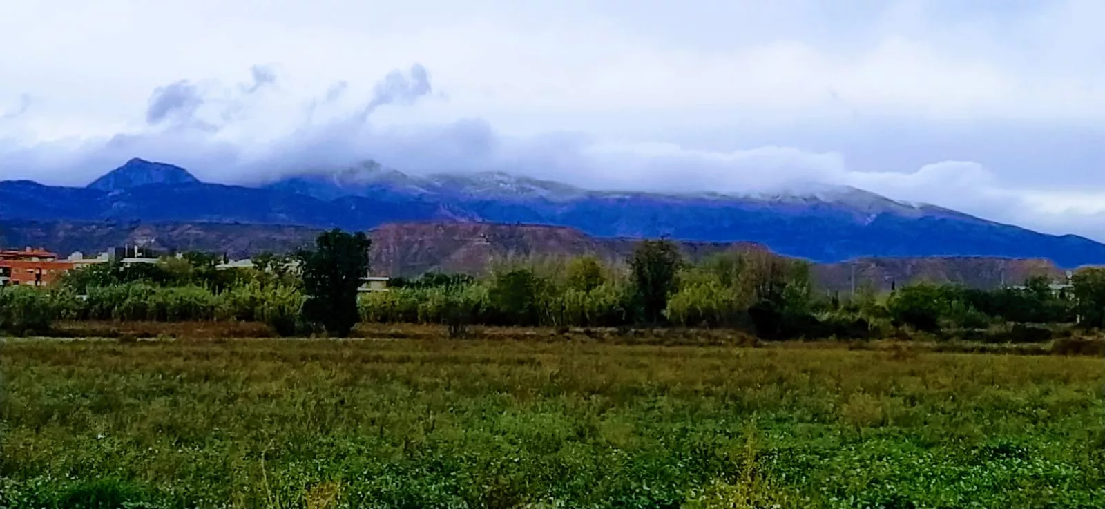 Imagen de la Sierra de Guara este viernes. Foto Joaquín Santafé