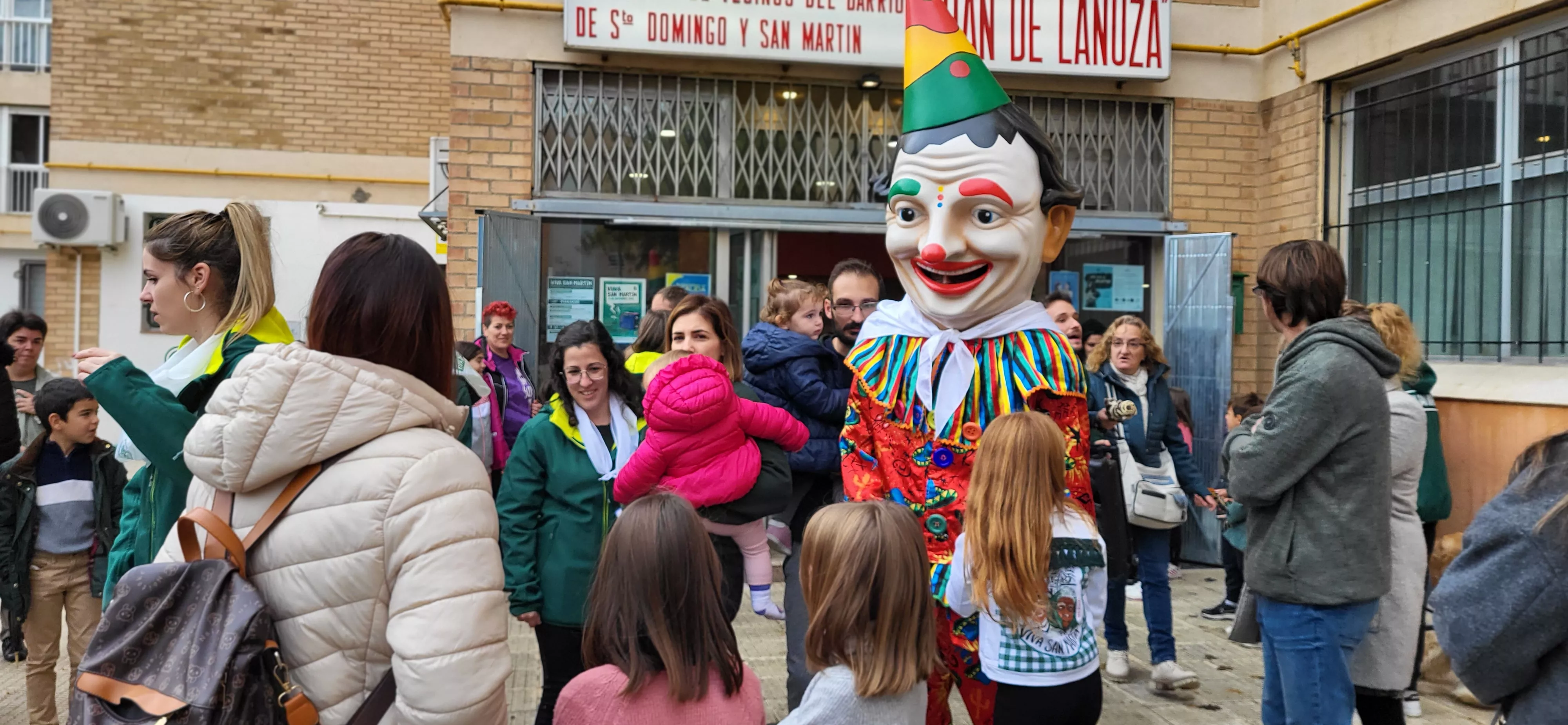 Acto de apertura de las fiestas de San Martín 2023, con el lanzamiento del cohete. Foto Mercedes Manterola