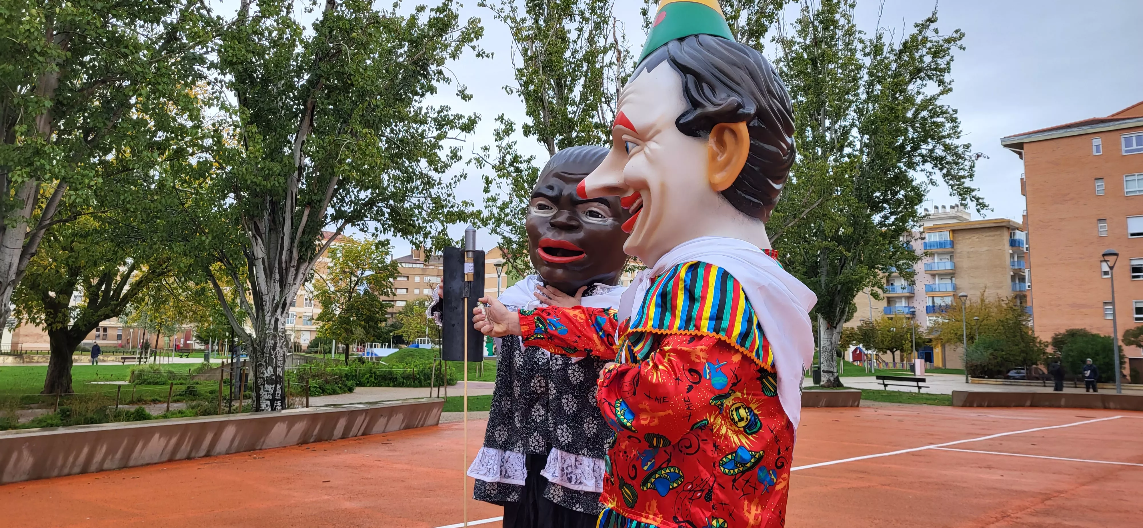 Acto de apertura de las fiestas de San Martín 2023, con el lanzamiento del cohete. Foto Mercedes Manterola