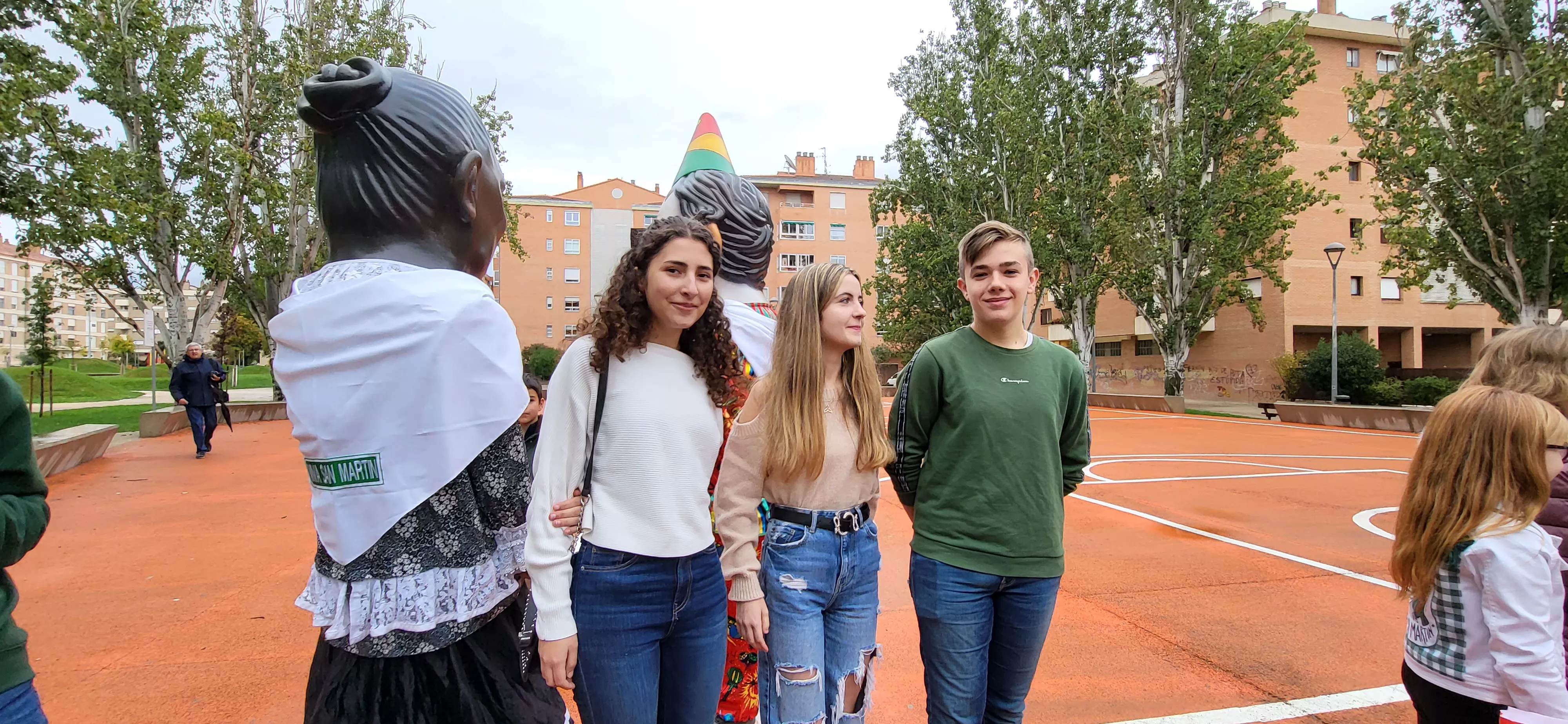 Acto de apertura de las fiestas de San Martín 2023, con el lanzamiento del cohete. Foto Mercedes Manterola