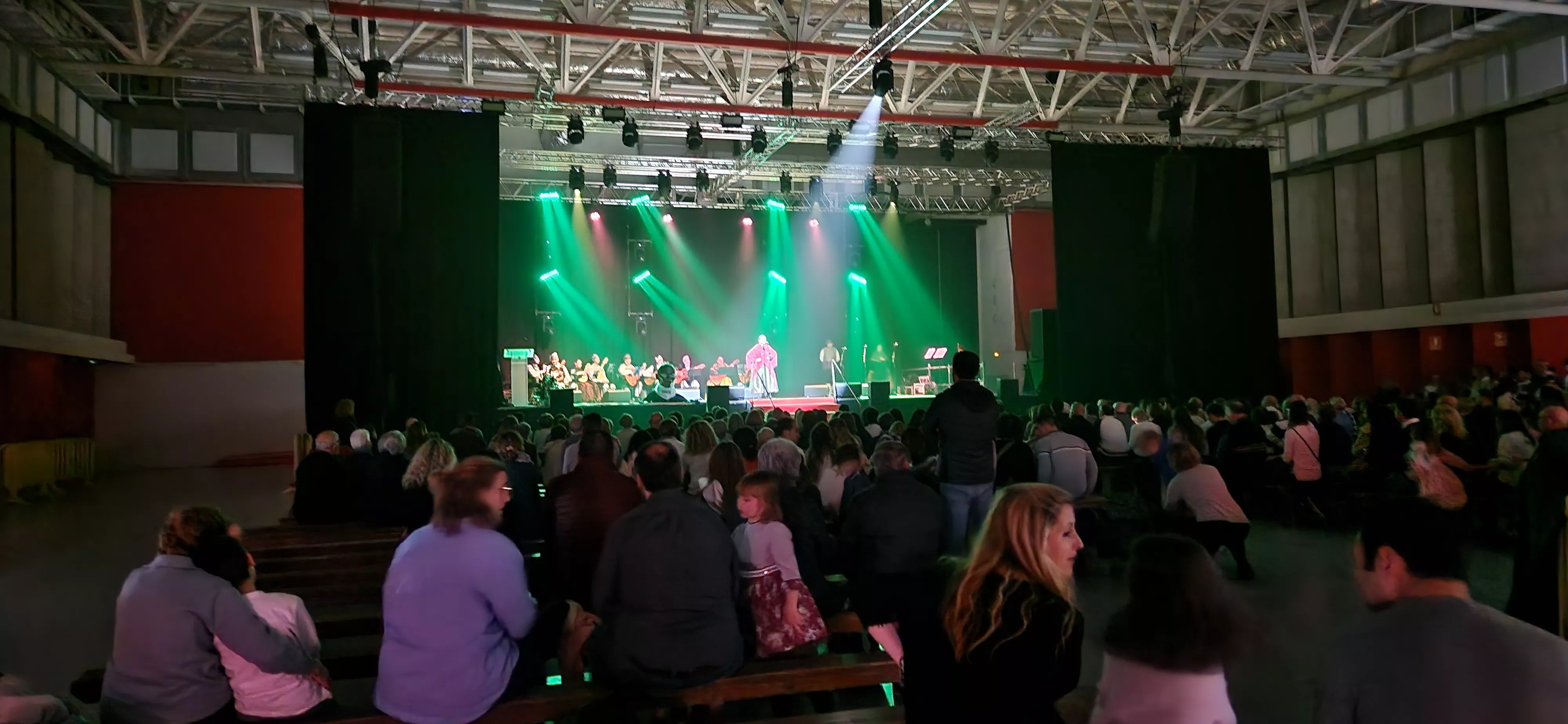 Presentación de las Mairalesas y Mainate del barrio de San Martín. Foto Myriam Martínez