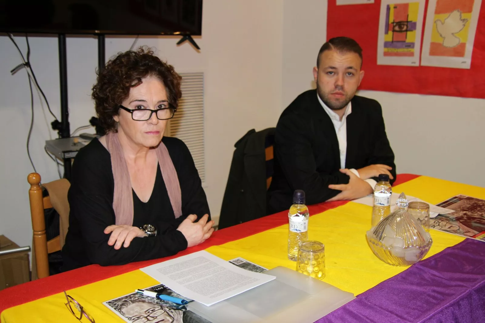 Carmen Frías y Carlos A. Migliaccio. Foto Carlos Neofato