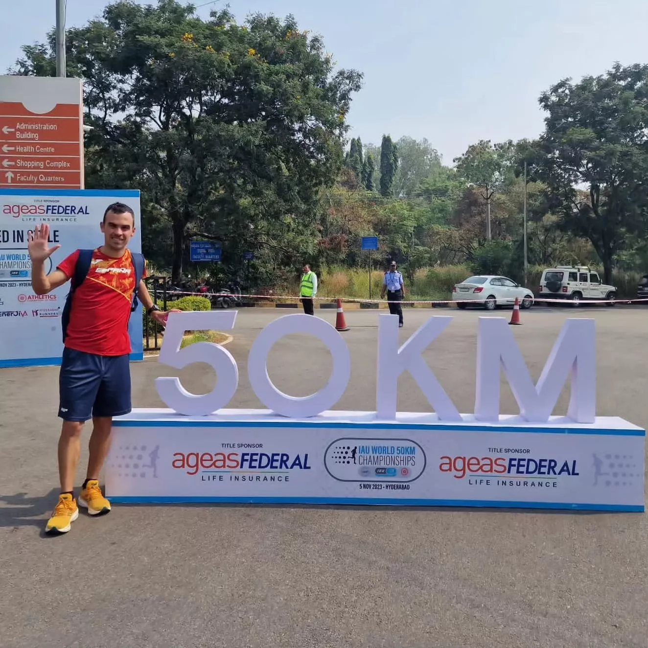 Alberto Puyuelo en el Mundial de 50K
