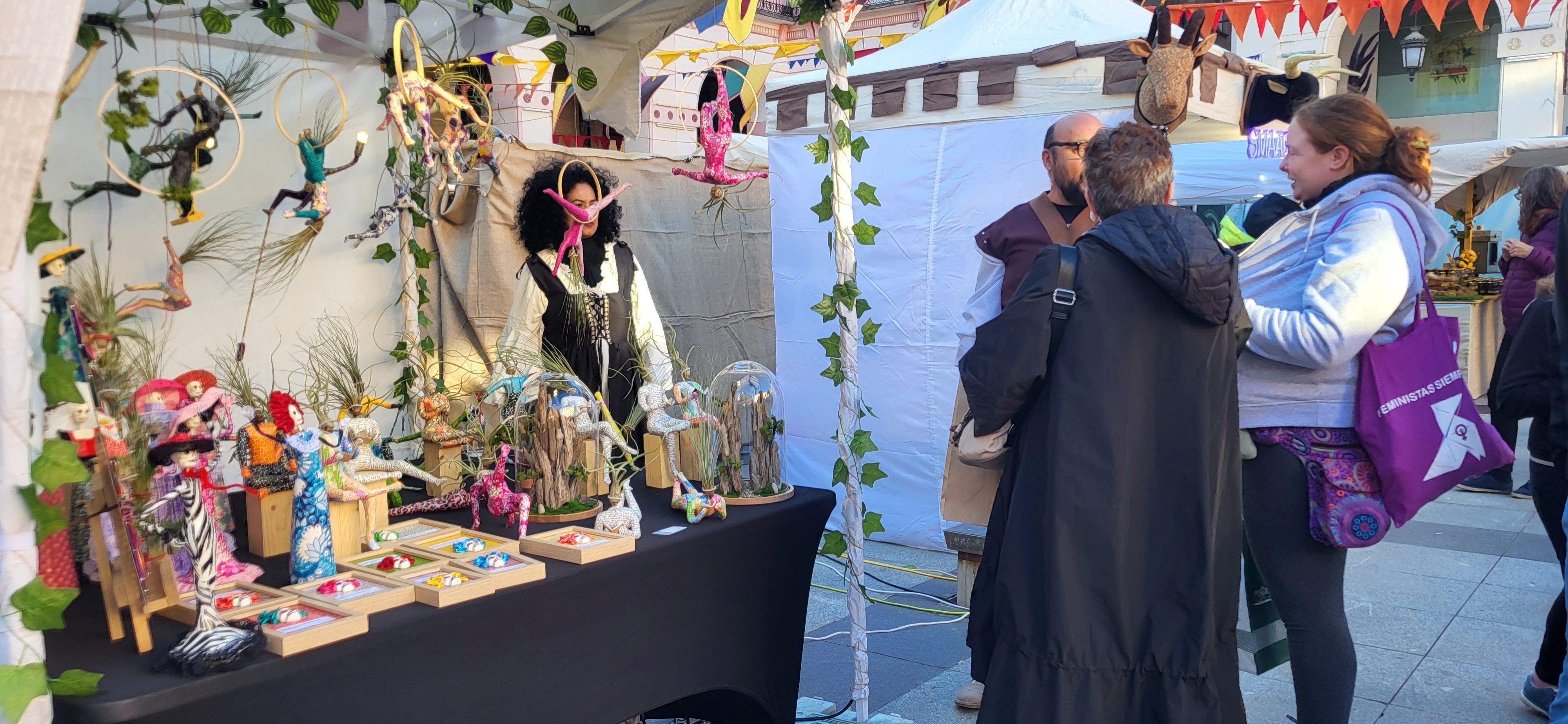 XIX Mercado Medieval de Asapme. Foto Myriam Martínez 