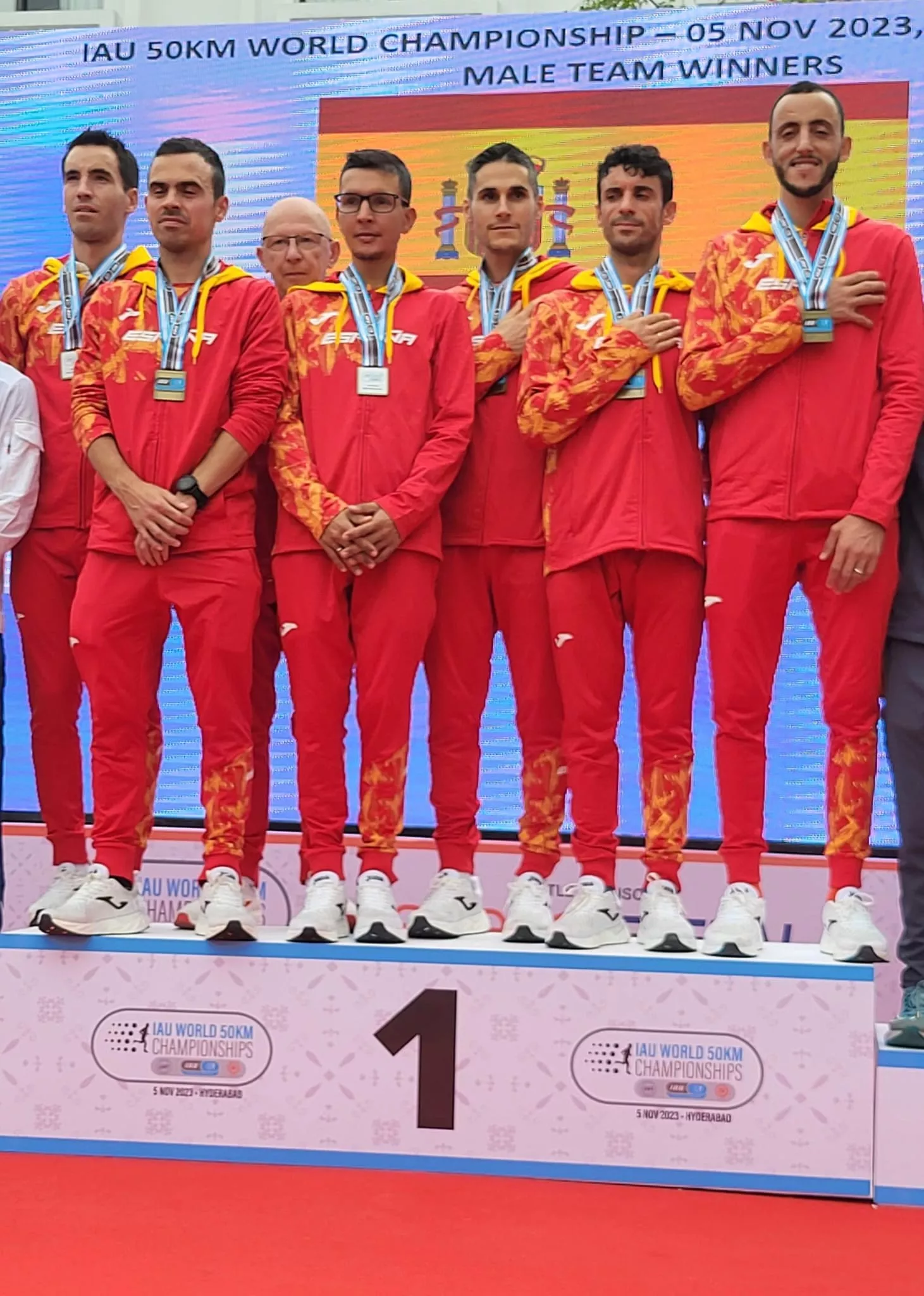 Alberto Puyuelo en el Mundial de 50K