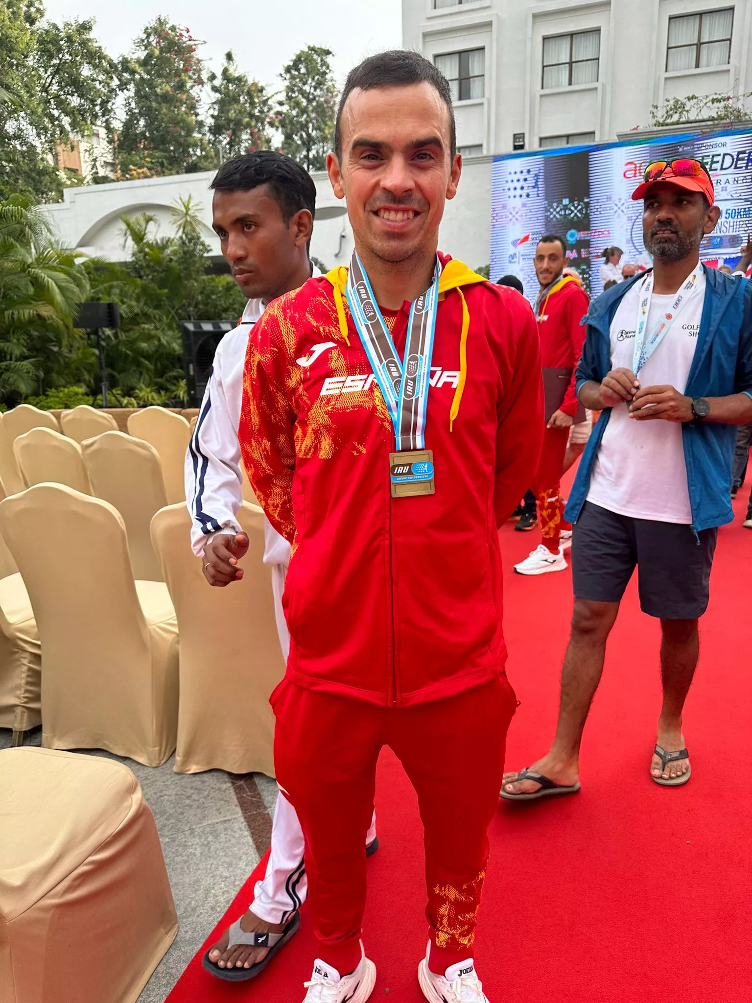 Alberto Puyuelo en el Mundial de 50K