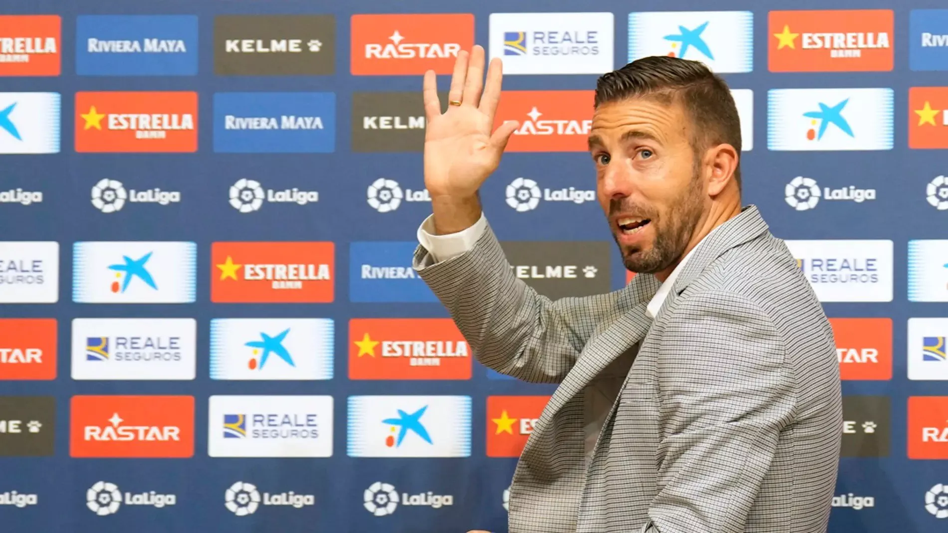 Luis García, destituido del RCD Espanyol. 