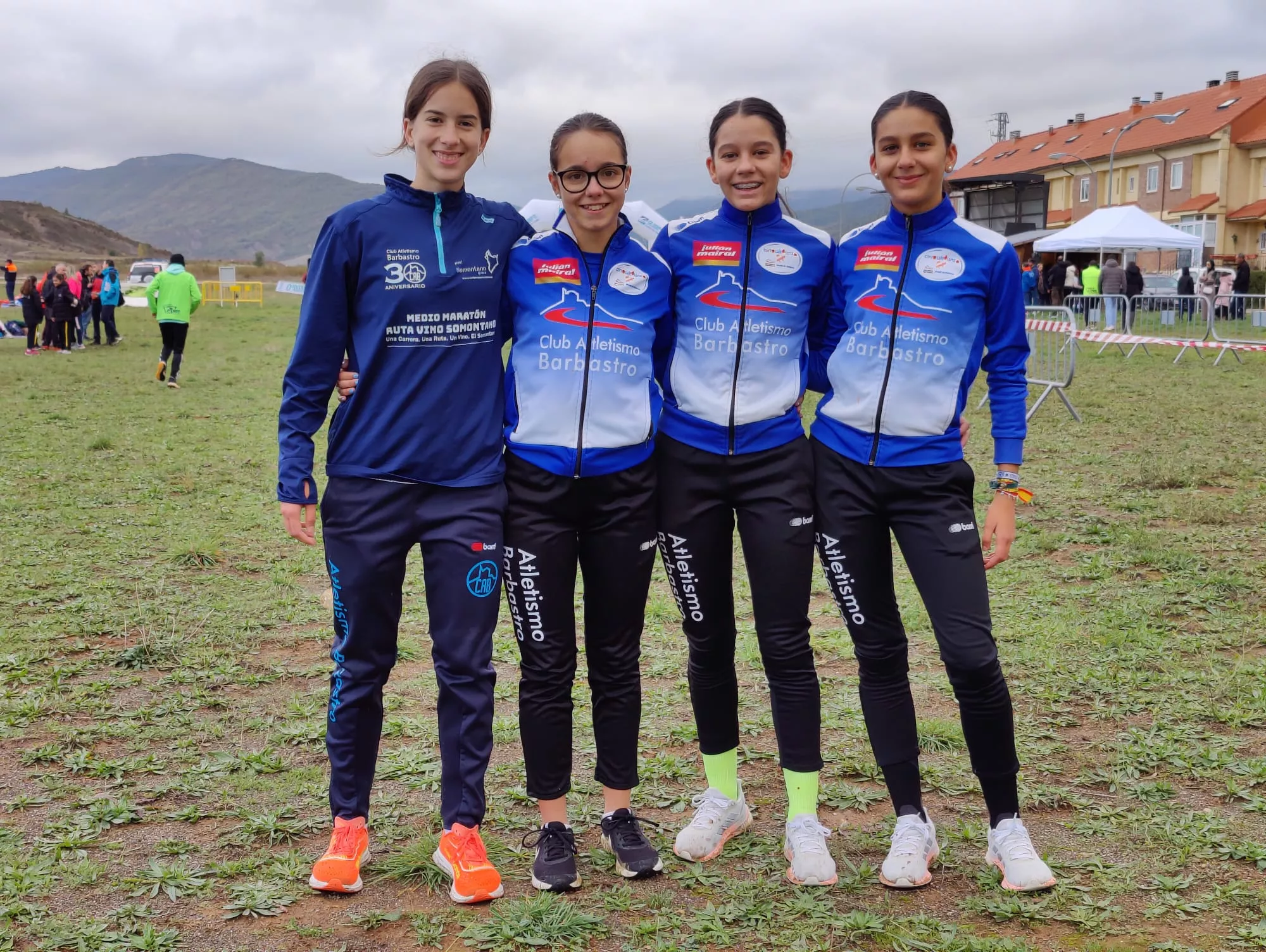 Equipo Sub 16 femenino CA Barbastro