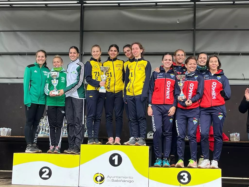 Podio absoluto femenino