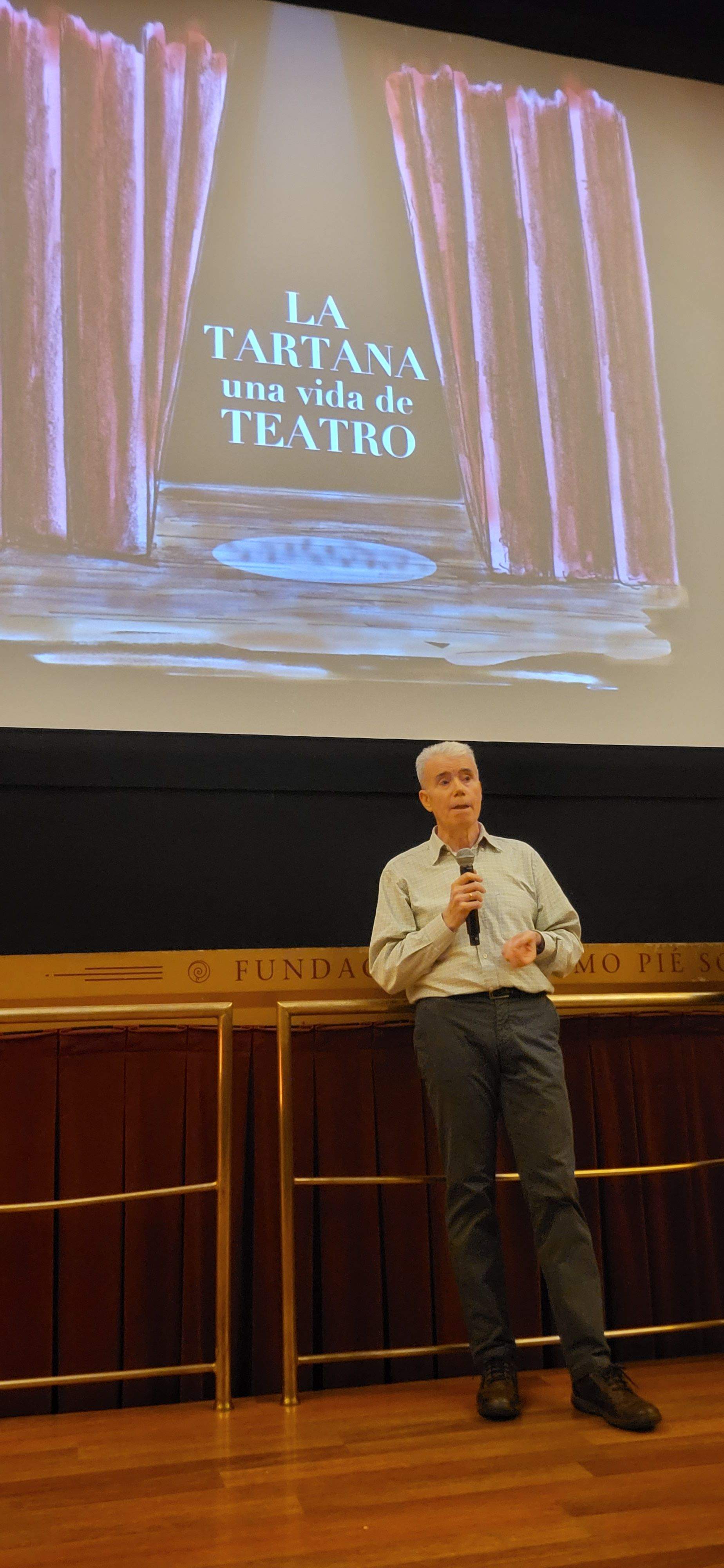 Estreno de La Tartana, una vida de teatro. Foto Myriam Martínez