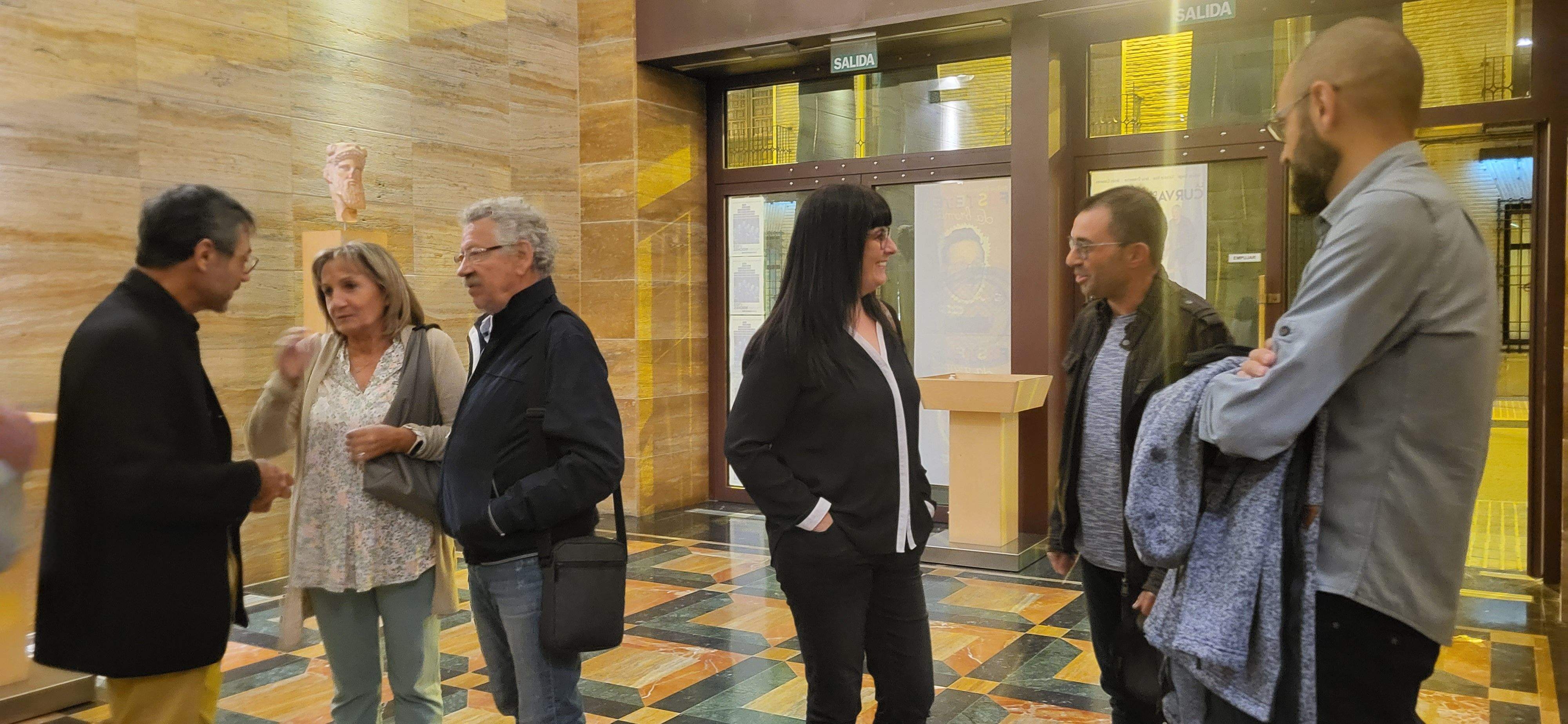 Estreno de La Tartana, una vida de teatro. Foto Myriam Martínez 