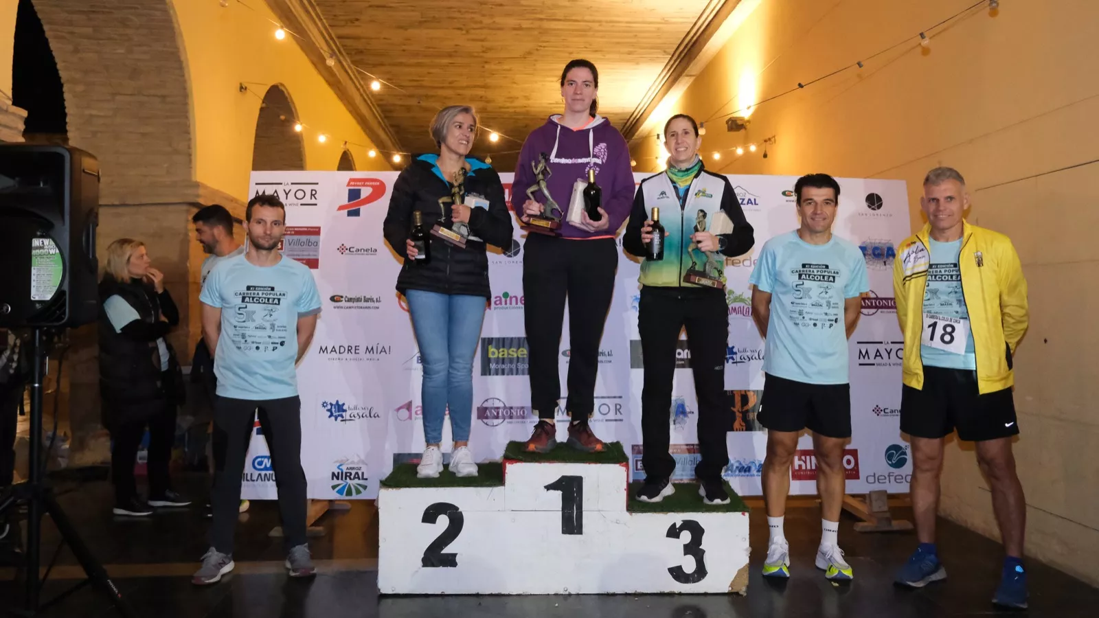 Podio Absoluto Femenino