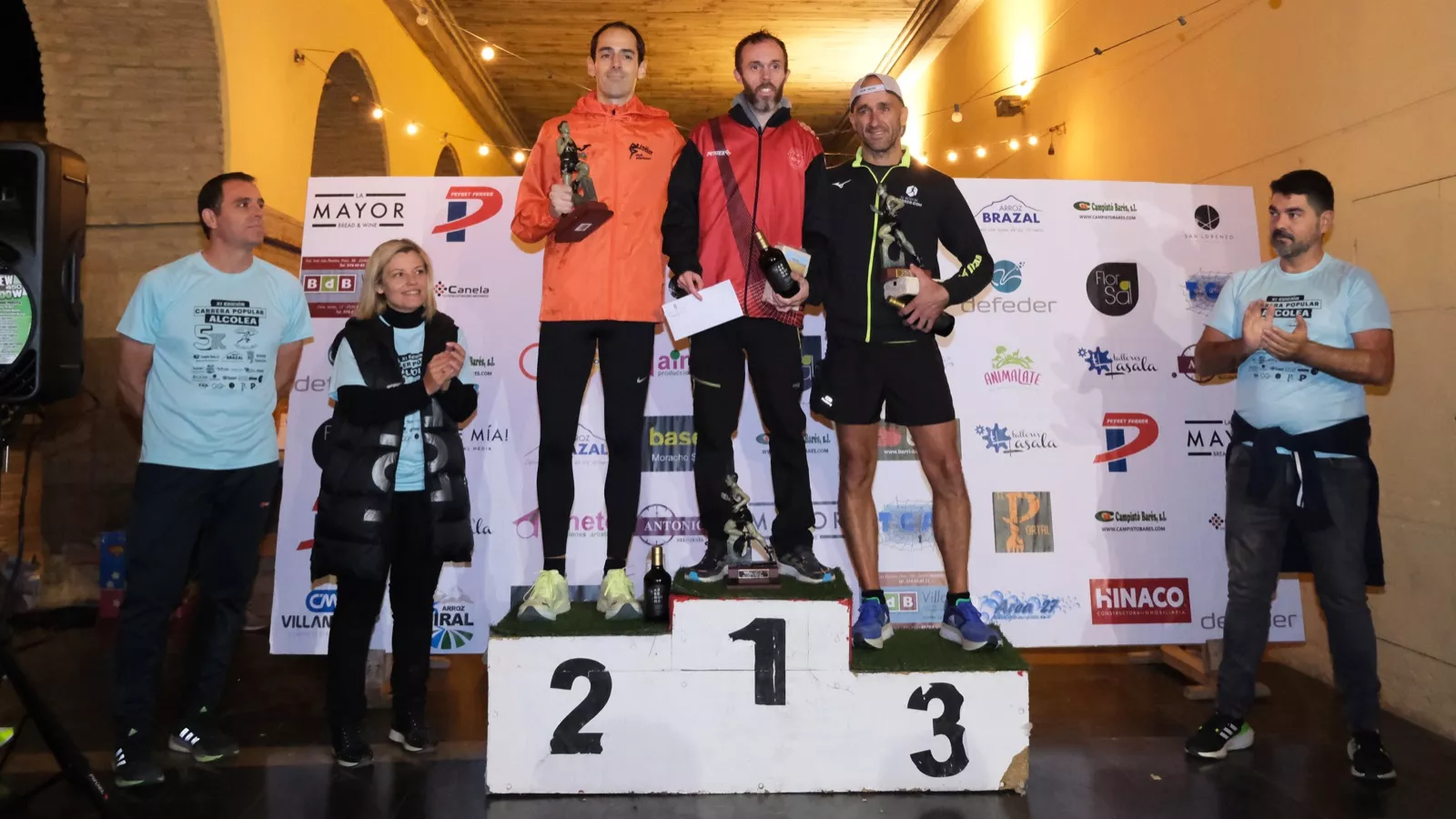Podio Absoluto Masculino.