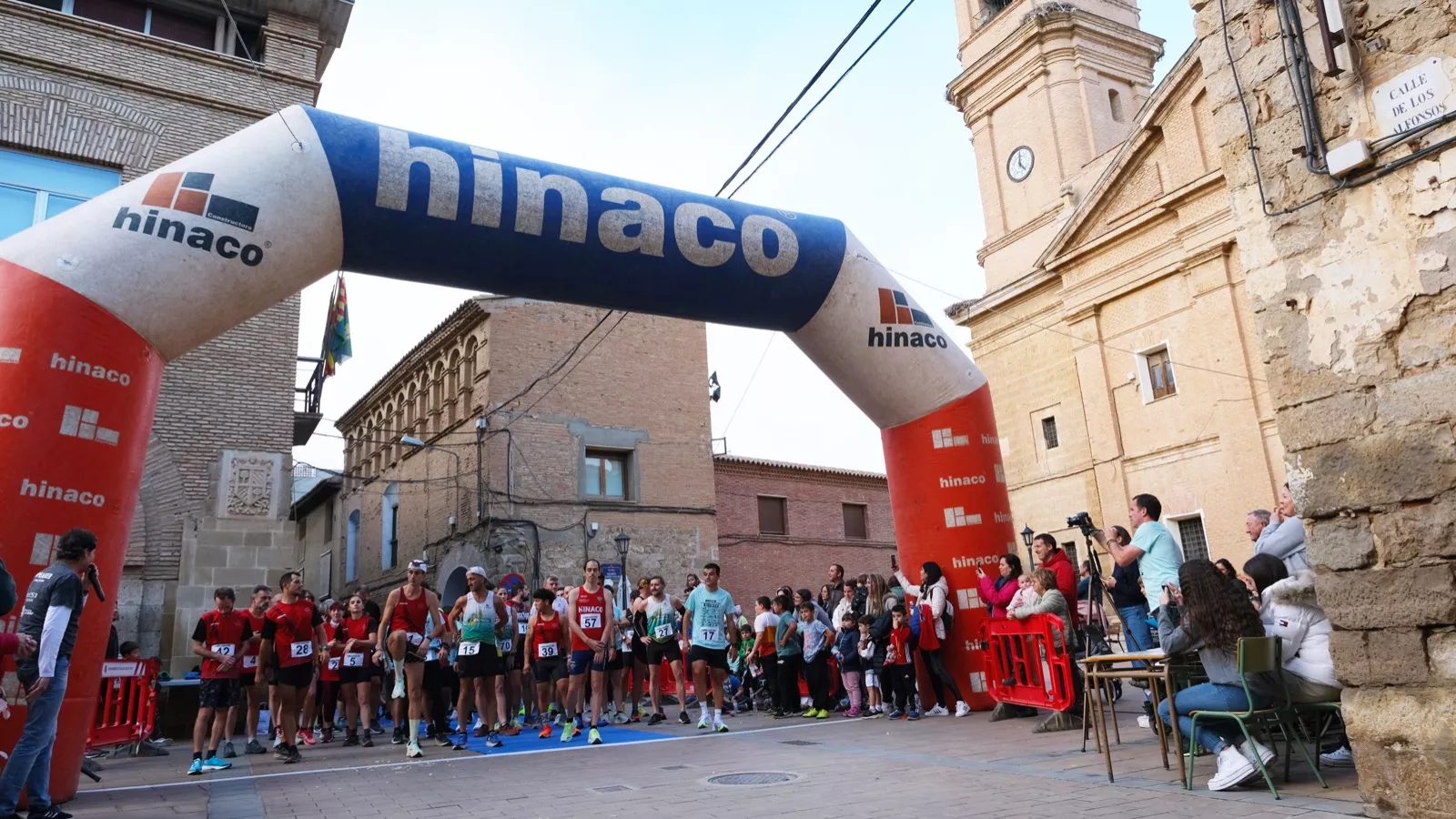 Momentos previos a la salida