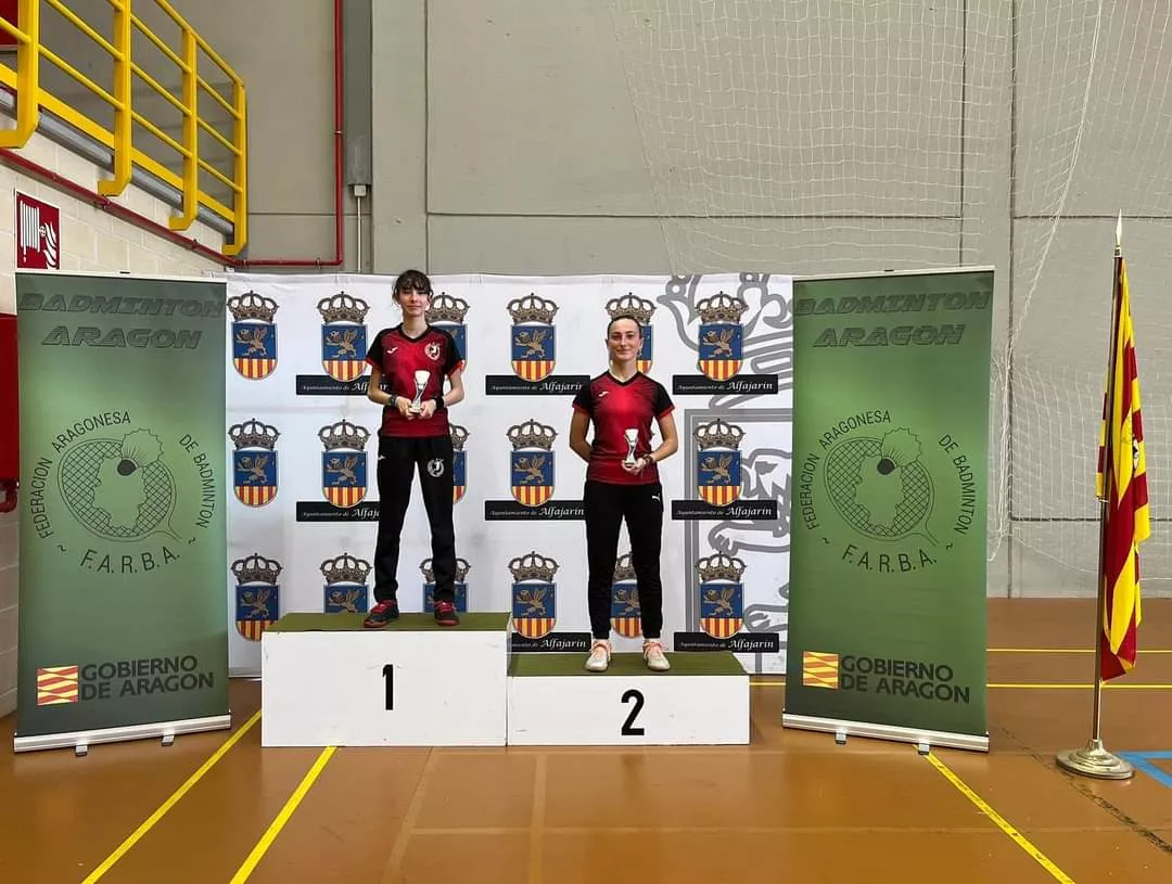 Emma Bibián, Campeona de Aragón individual sub 17