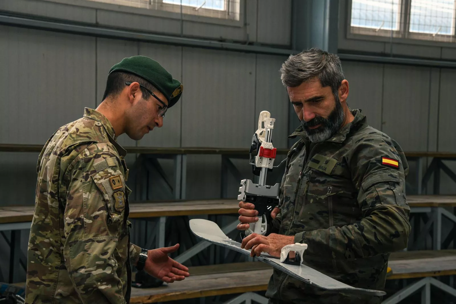 Preparativos de la expedición.