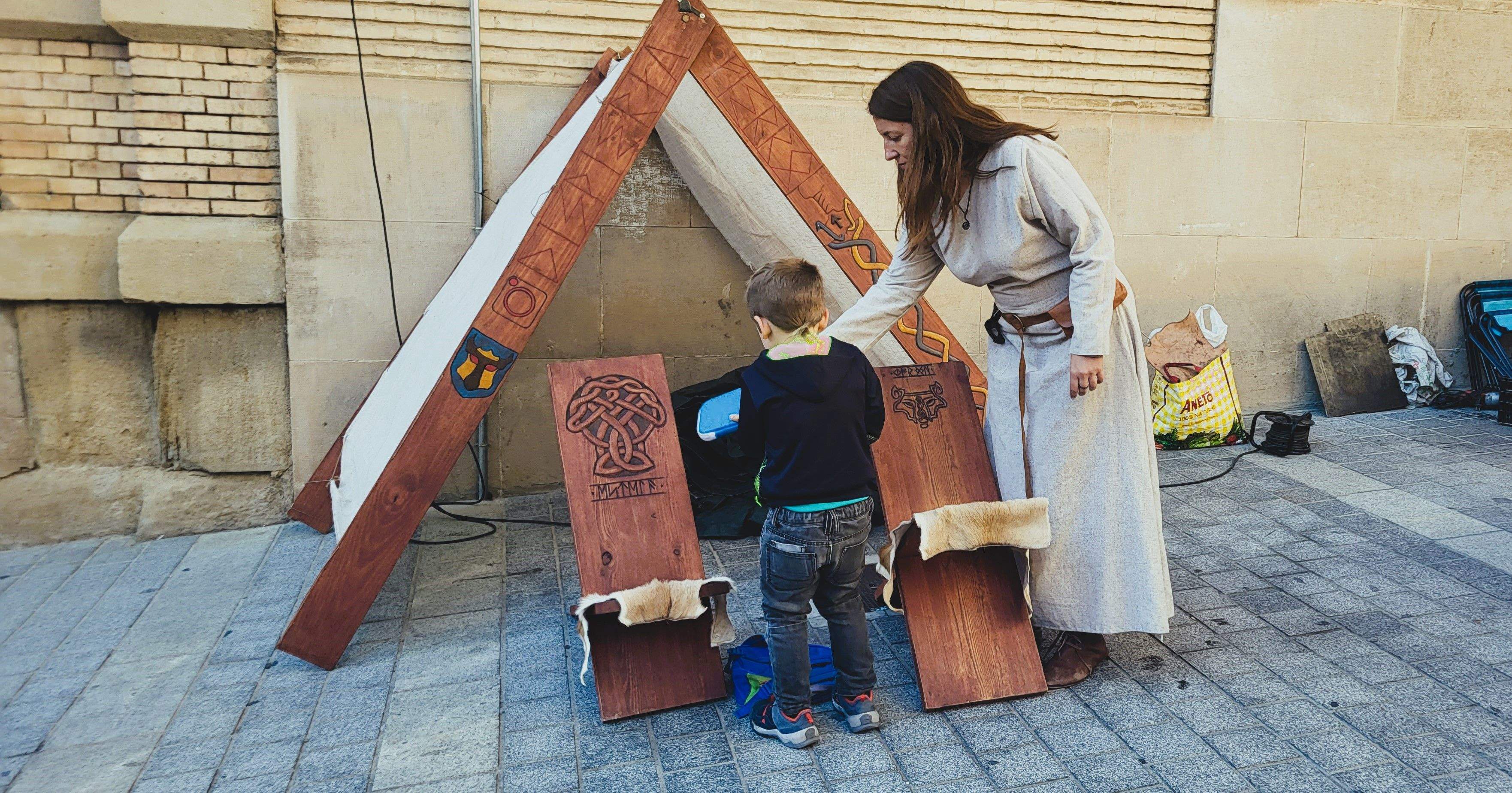 Mercado Medieval de Asapme Huesca 2022. Foto Myriam Martínez