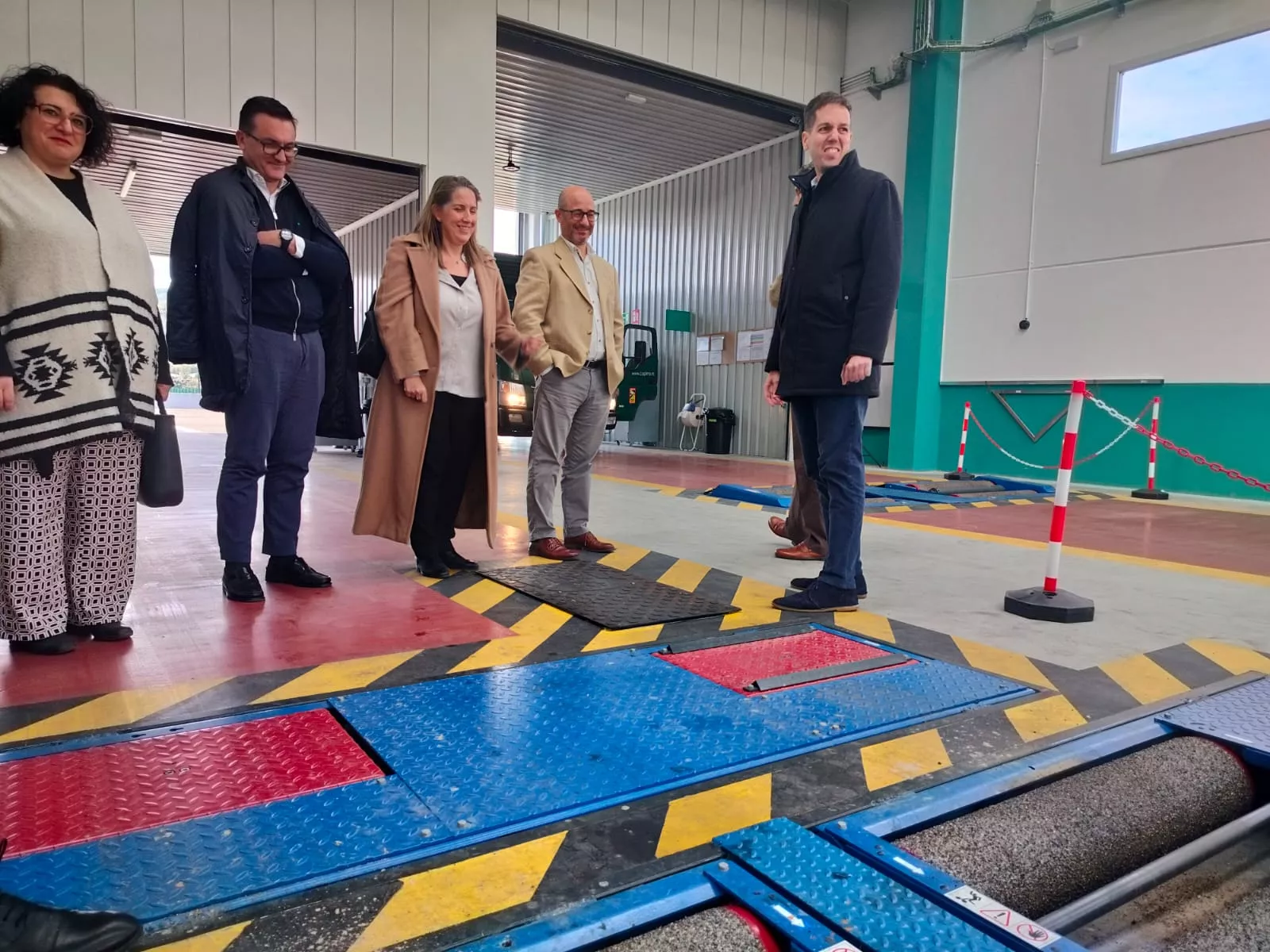 Instalaciones de la ITV de Graus que han sido inauguradas este martes.