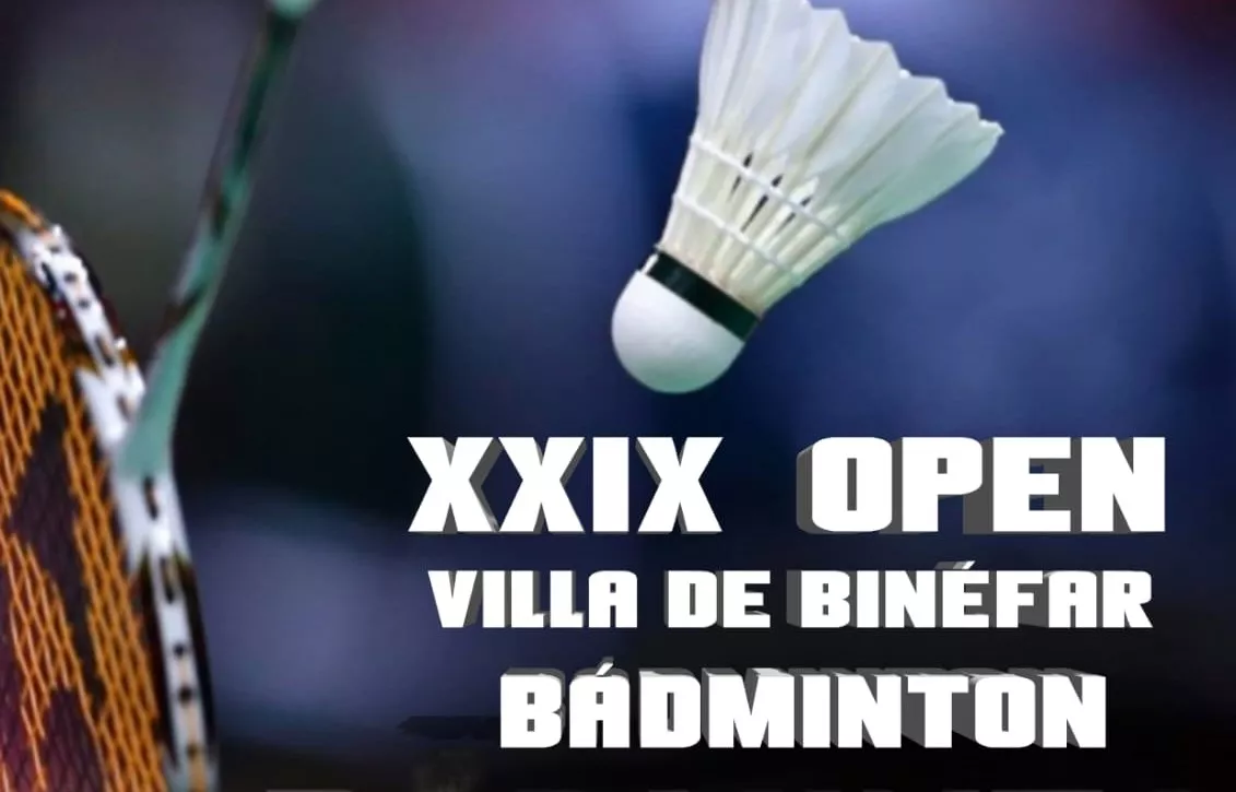 XXIX Open Villa de Binéfar de Bádminton.