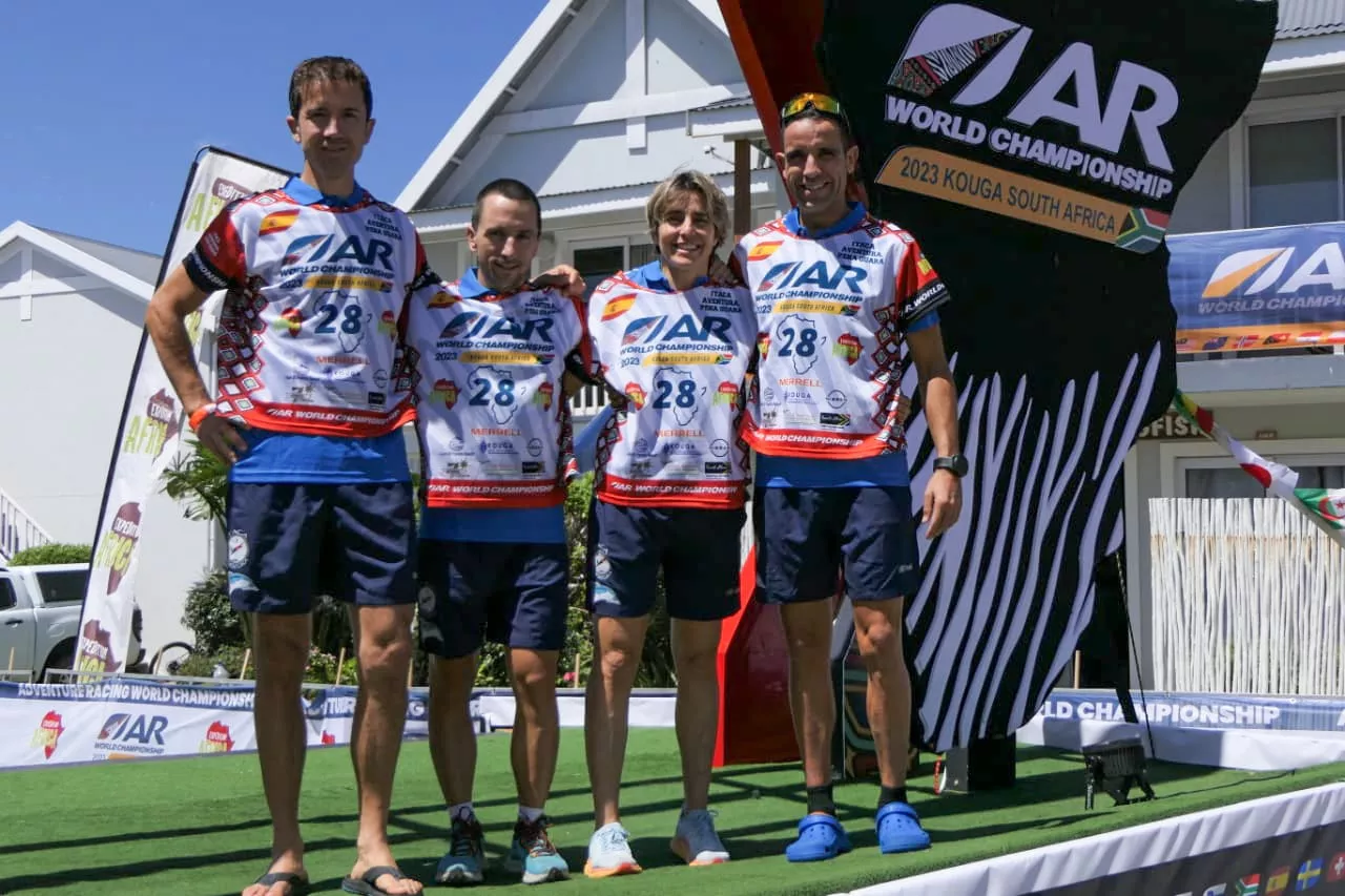 Equipo preparado previo a la salida