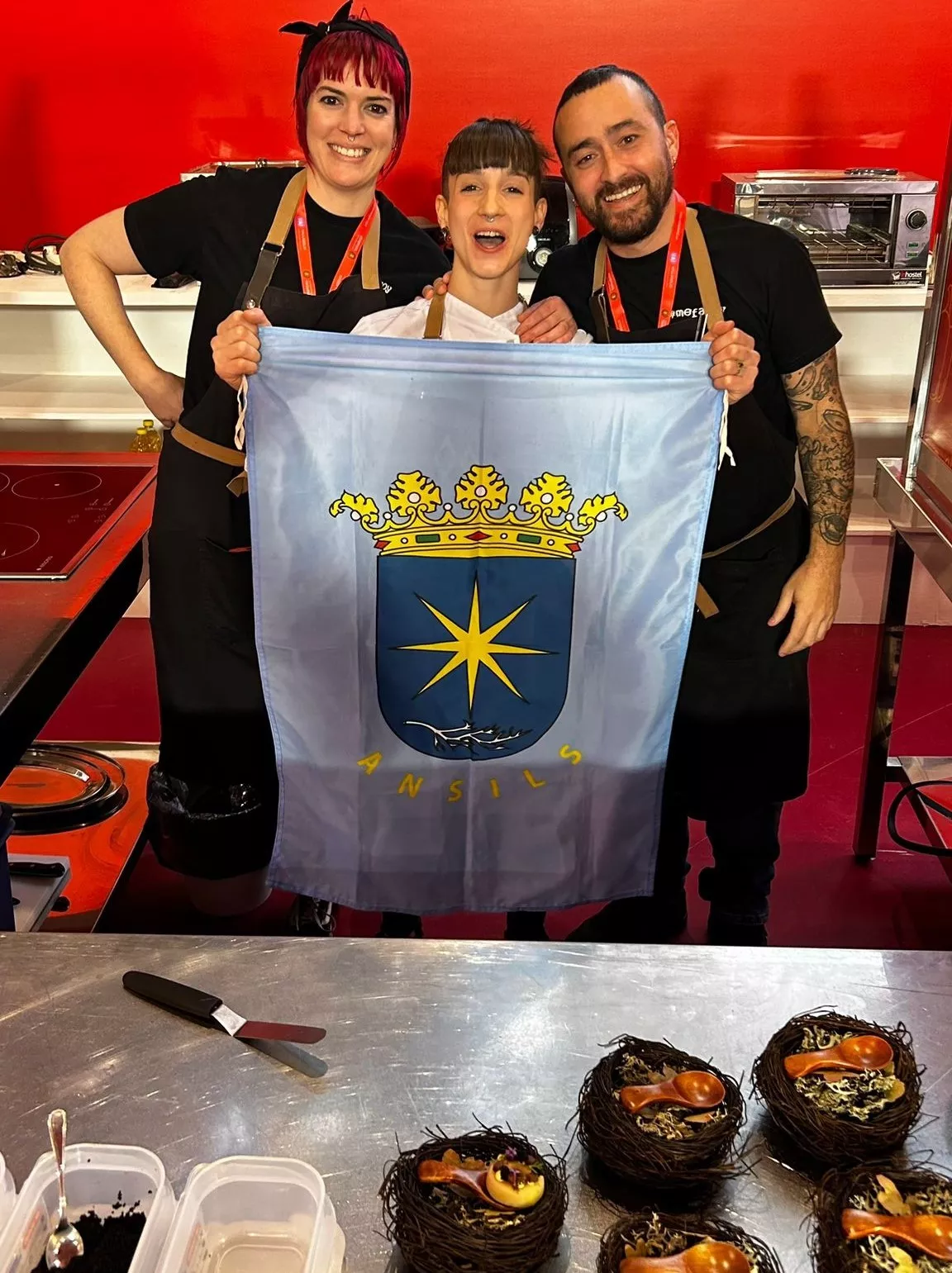 Equipo de restaurante Ansils en Valladolid