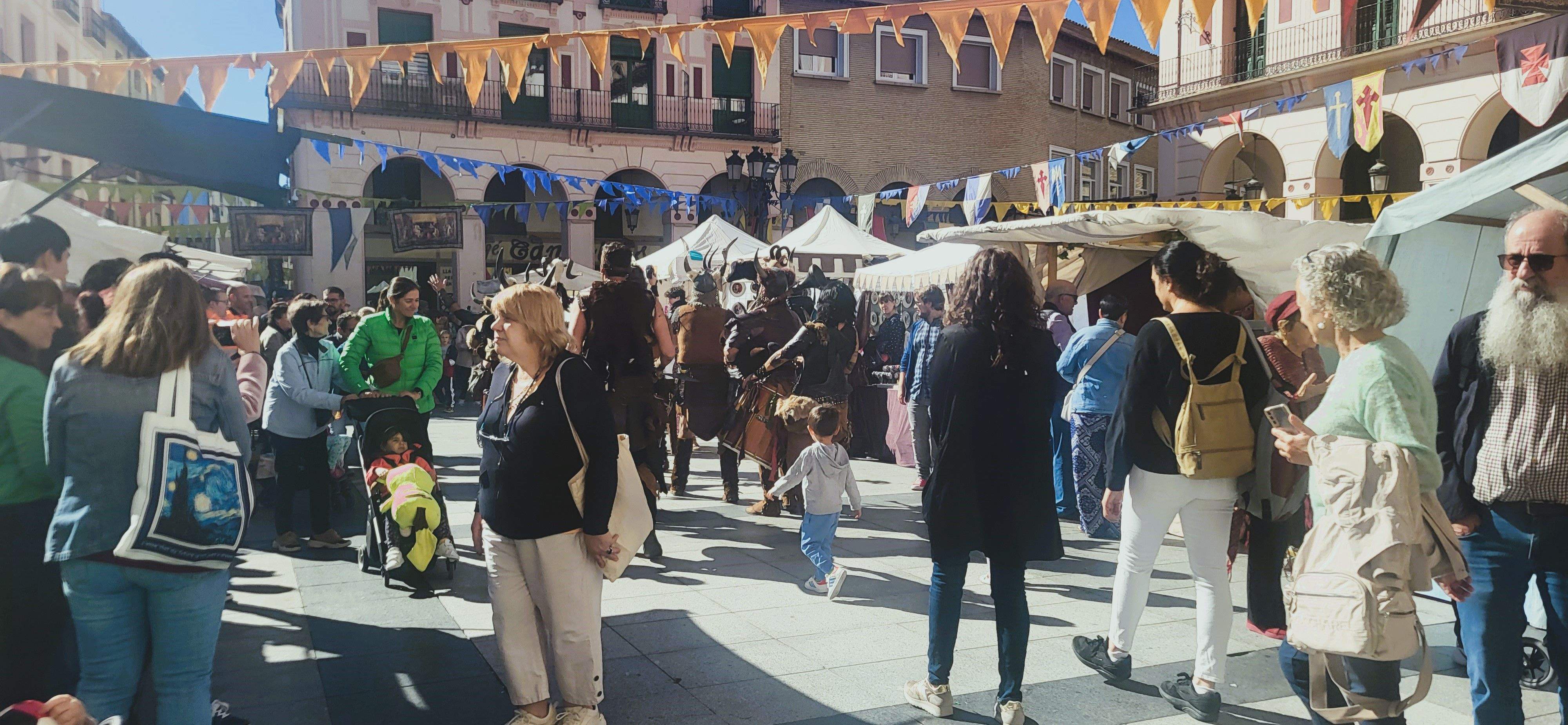 Mercado Medieval de Asapme Huesca 2022. Foto Myriam Martínez