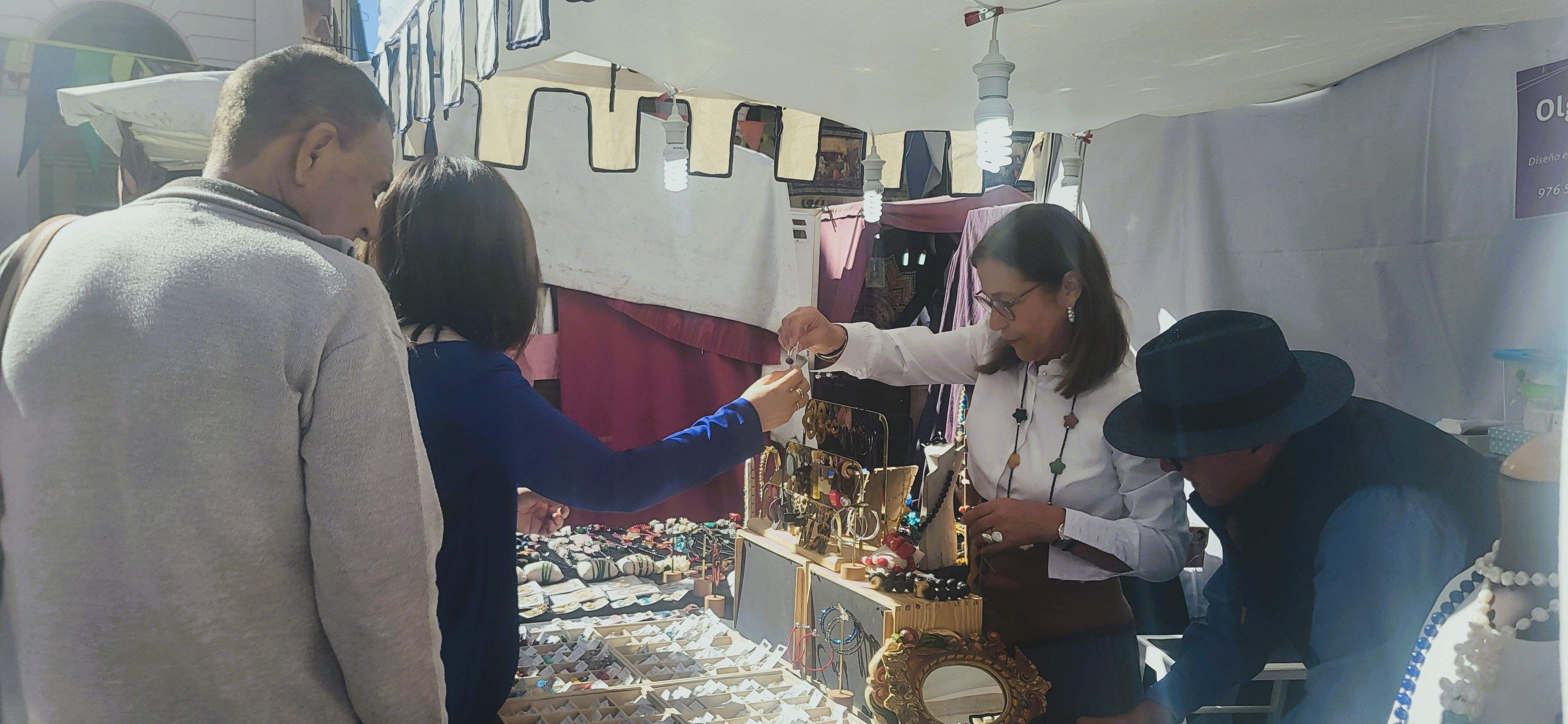 Mercado Medieval de Asapme Huesca 2022. Foto Myriam Martínez