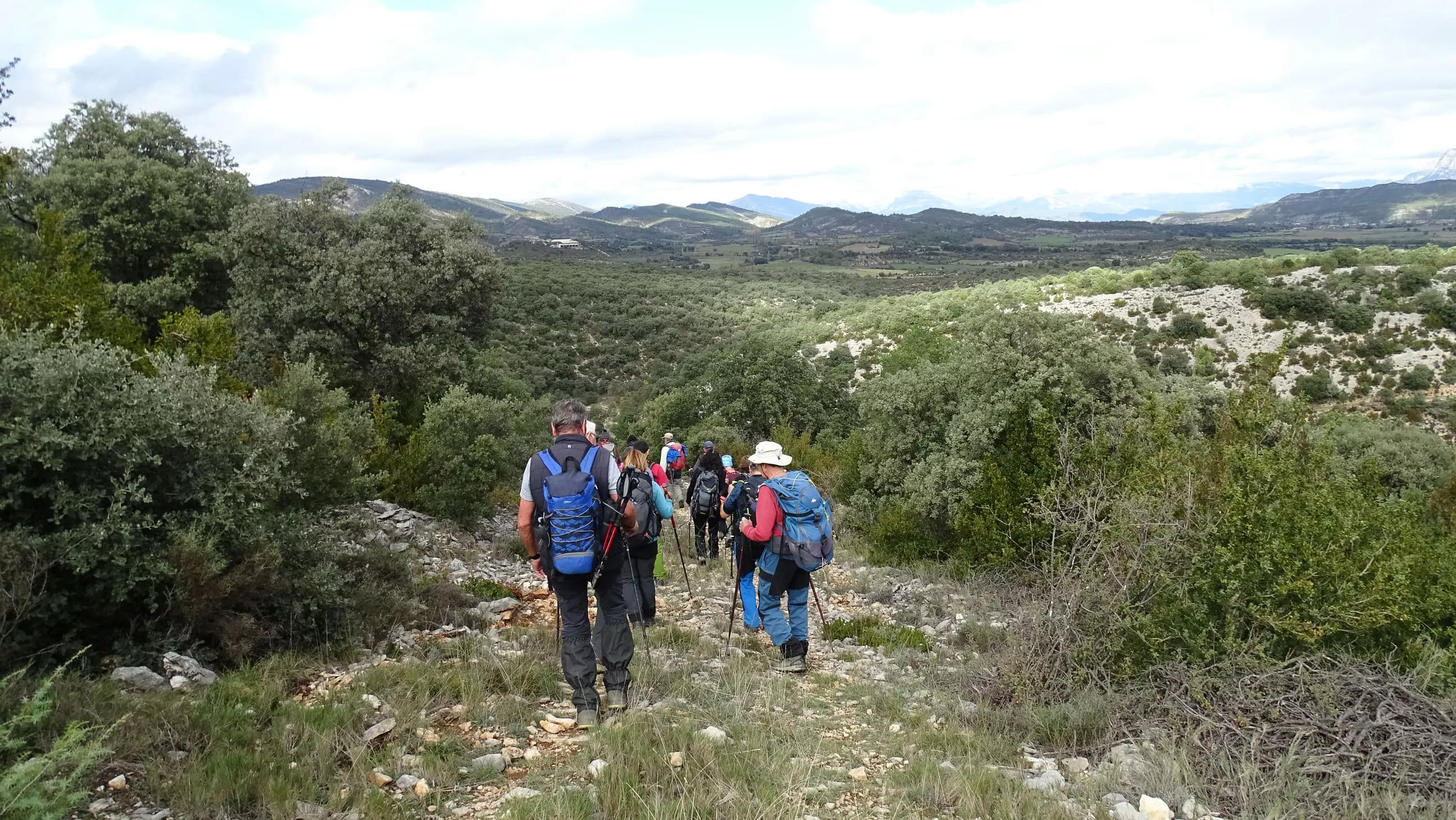 Hacia la tierra llana.