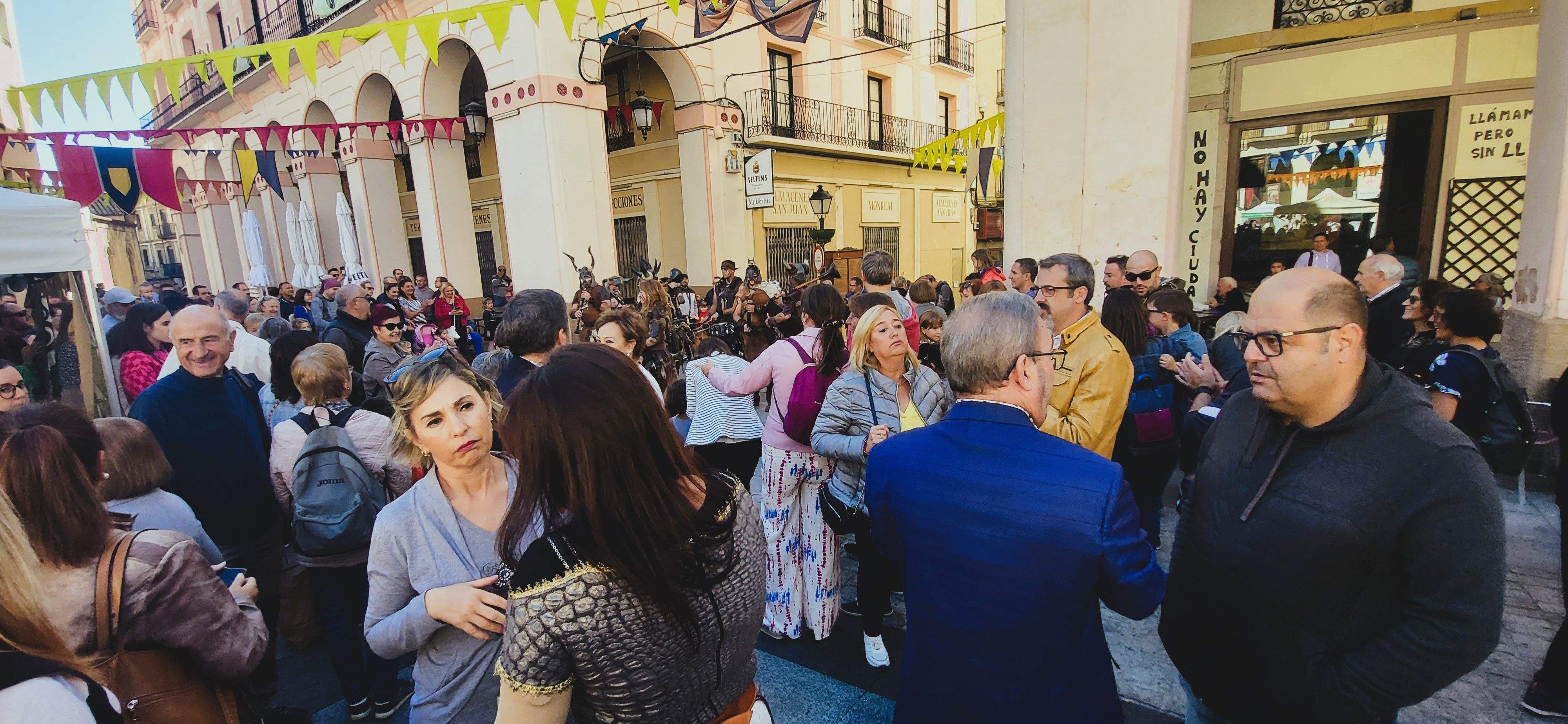 Mercado Medieval de Asapme Huesca 2022. Foto Myriam Martínez