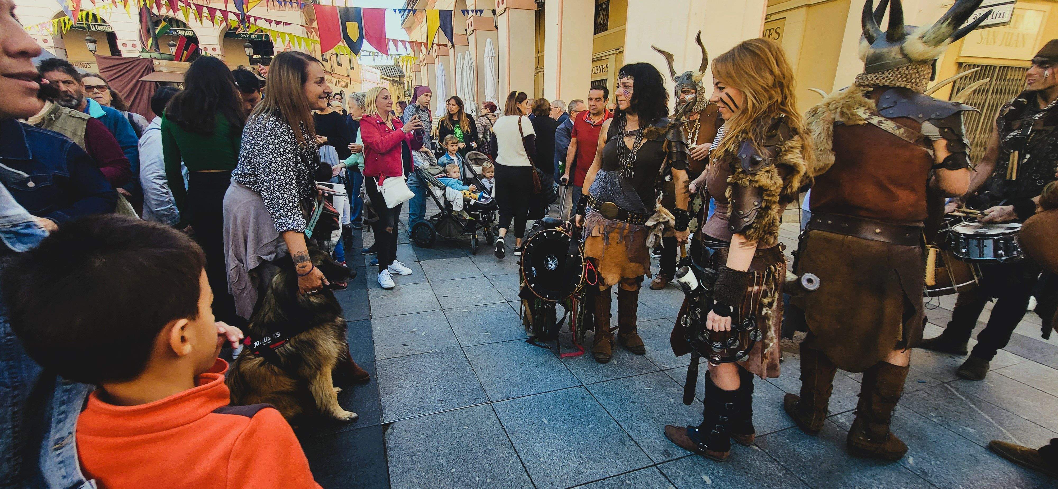 Mercado Medieval de Asapme Huesca 2022. Foto Myriam Martínez