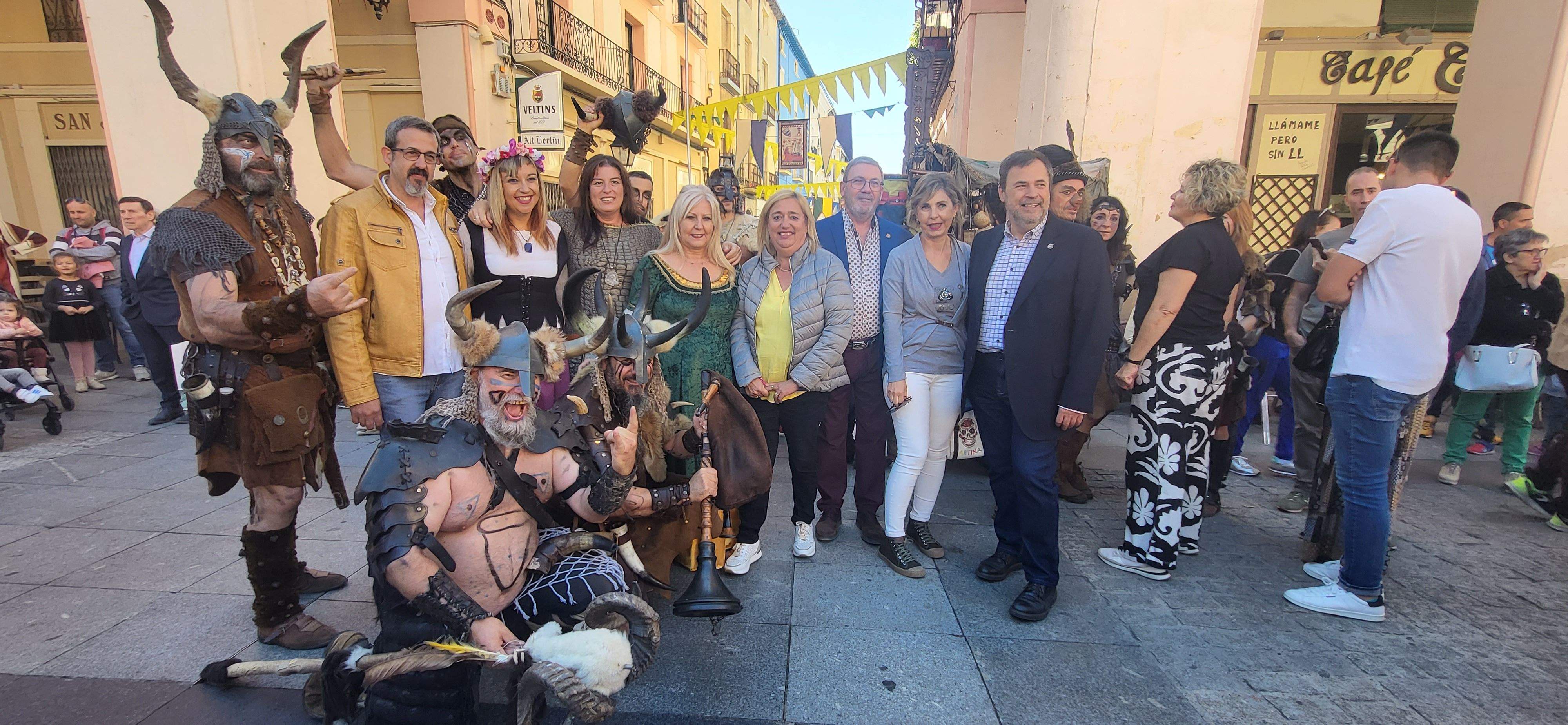 Mercado Medieval de Asapme Huesca 2022. Foto Myriam Martínez