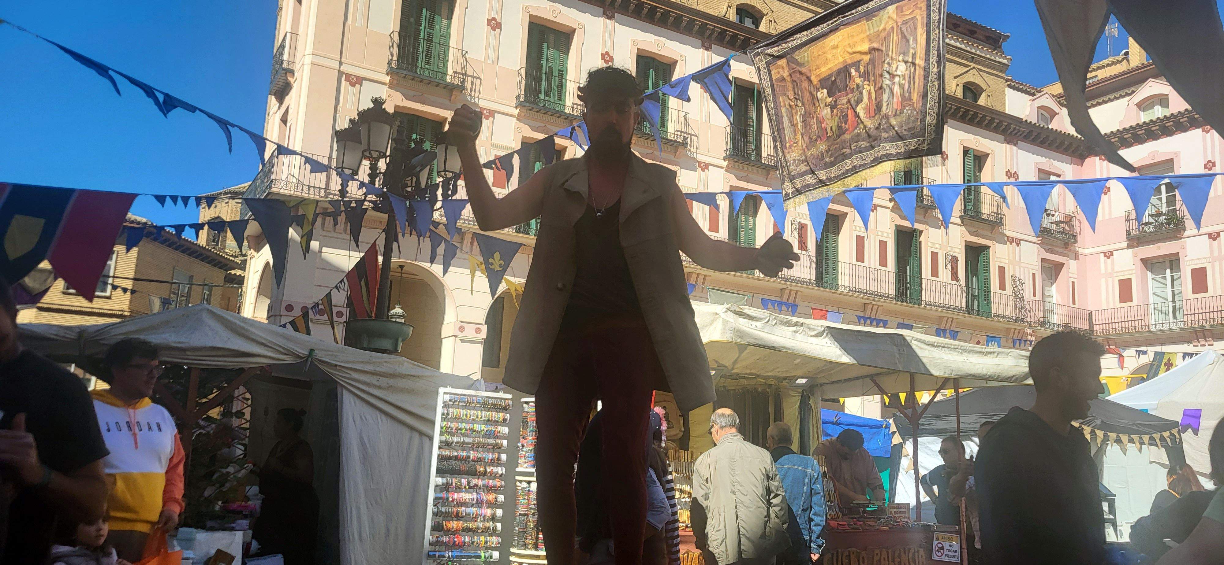 Mercado Medieval de Asapme Huesca 2022. Foto Myriam Martínez