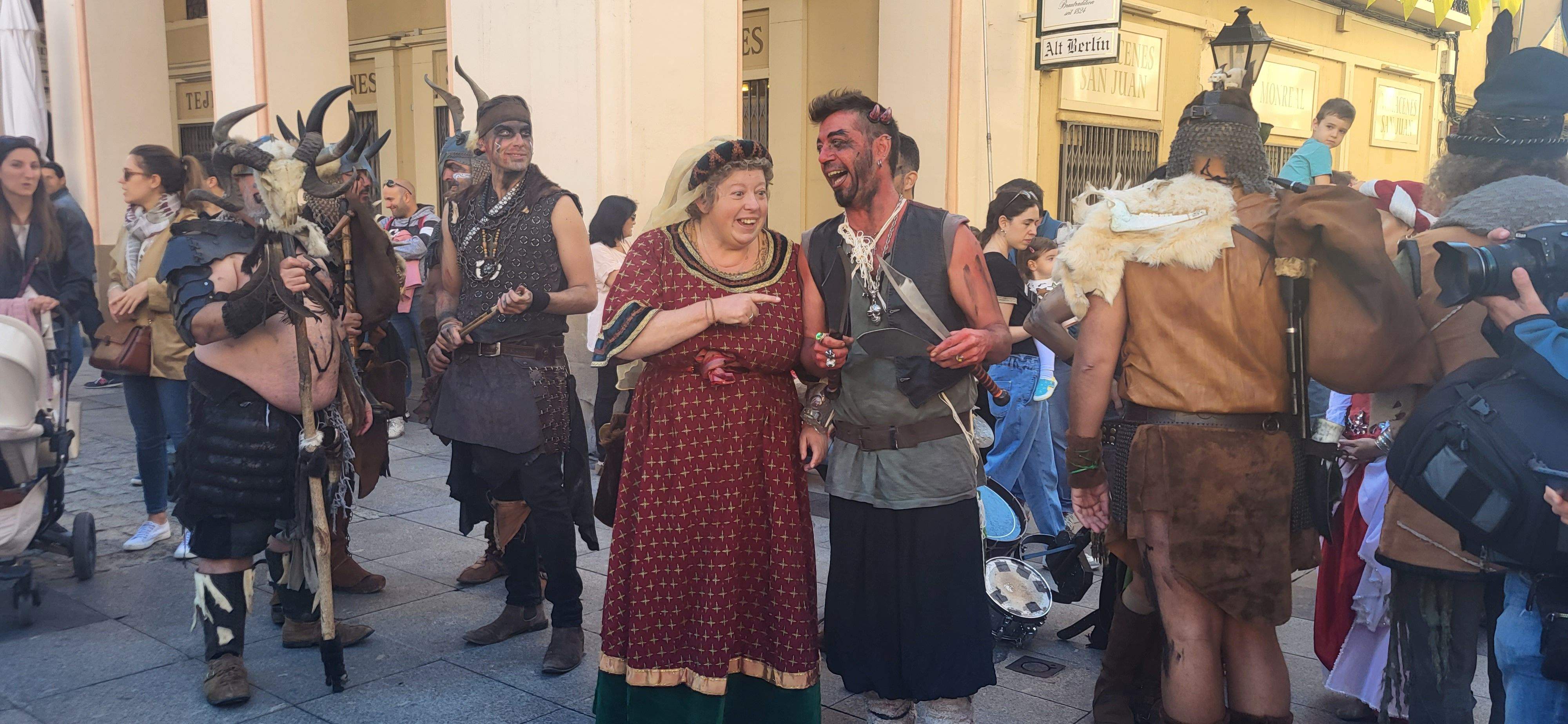 Mercado Medieval de Asapme Huesca 2022. Foto Myriam Martínez