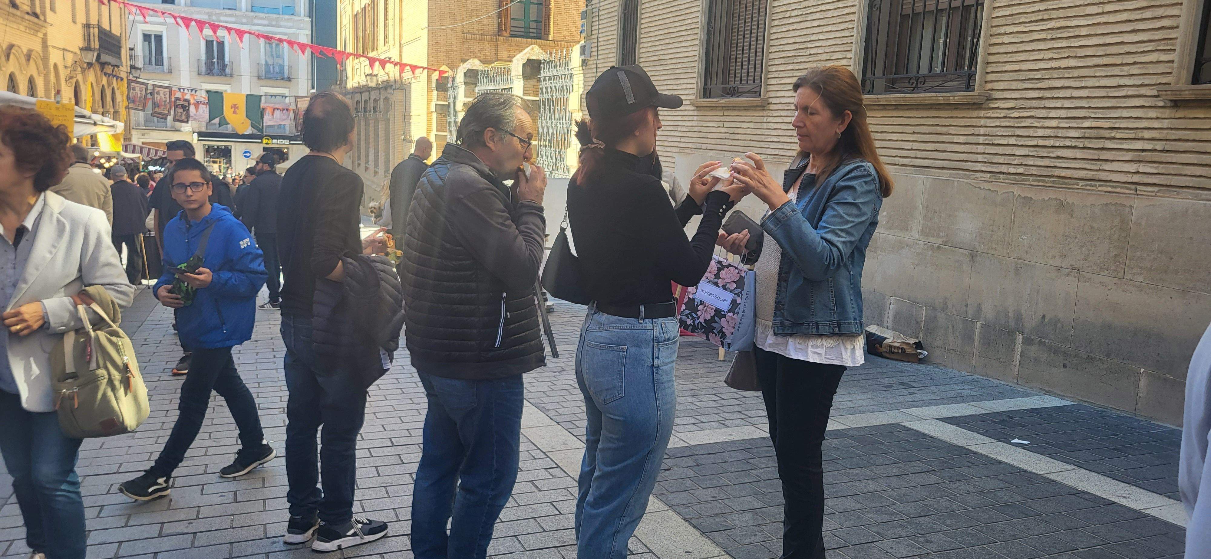 Mercado Medieval de Asapme Huesca 2022. Foto Myriam Martínez